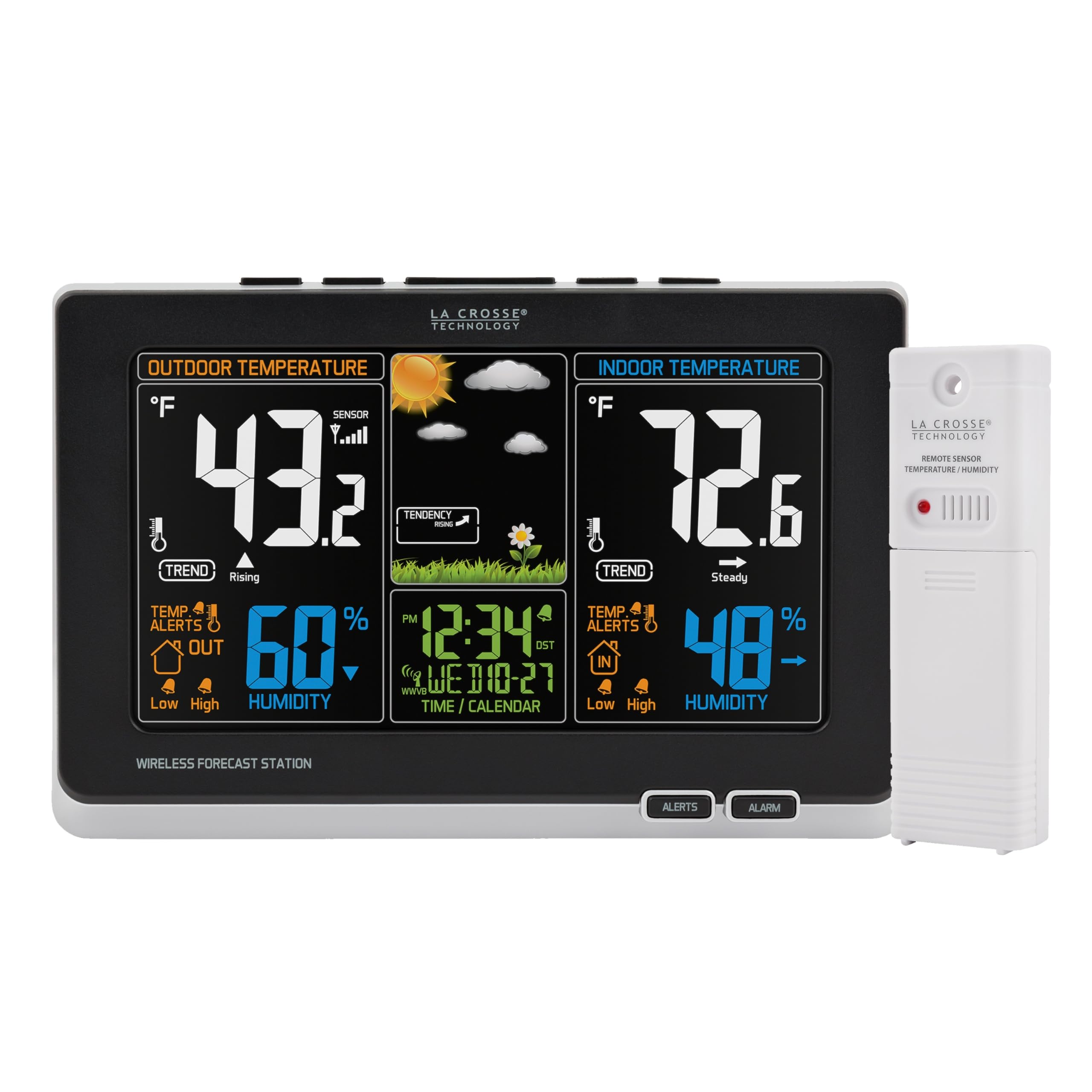 La Crosse Technology 308-1414B Wireless Color Forecast Station