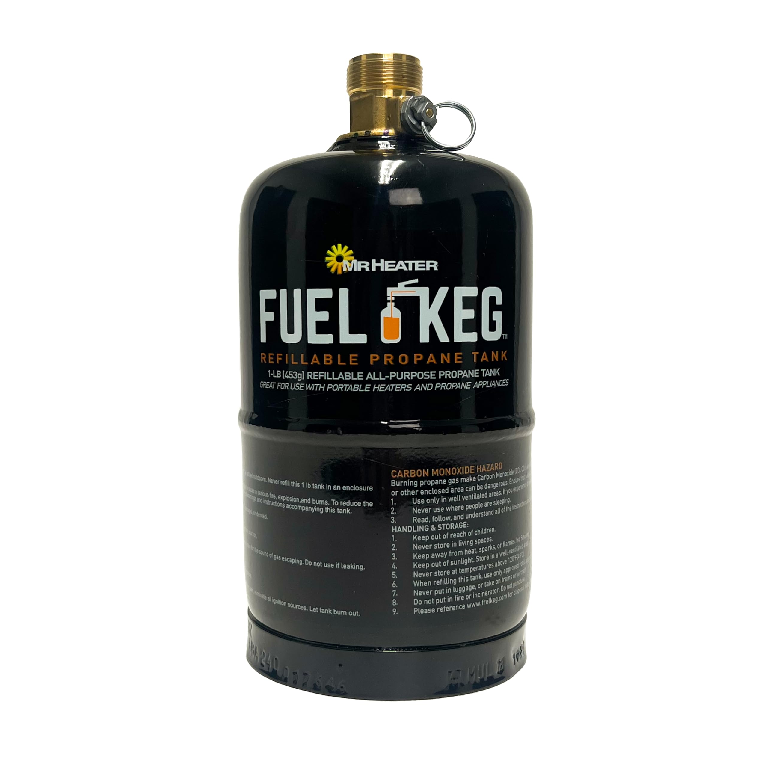 Mr. Heater Fuel Keg. - 1 lb. / 16 oz. Empty Refillable Propane Tank