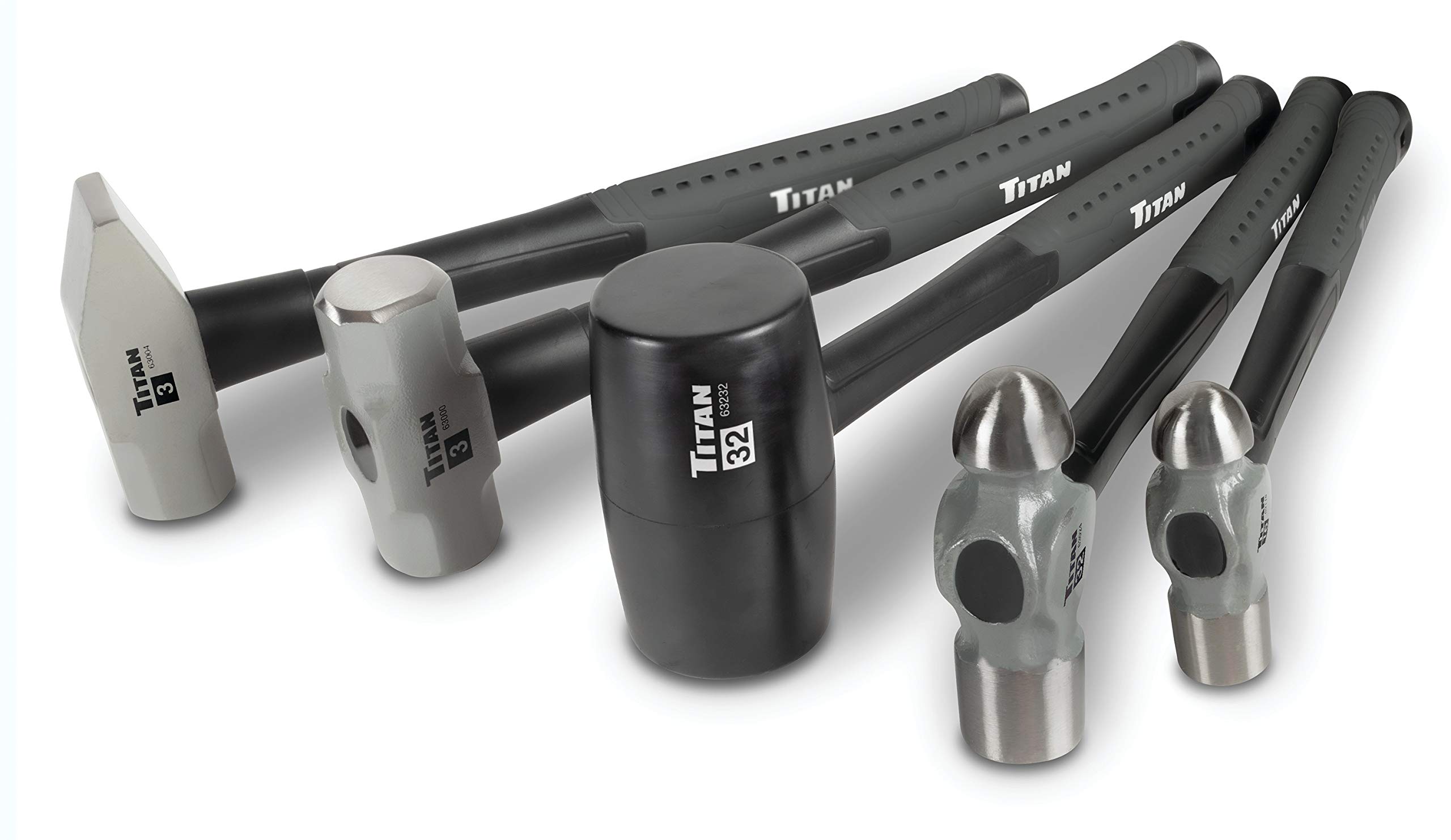 Titan 63125 Tool 5 pc Hammer Set