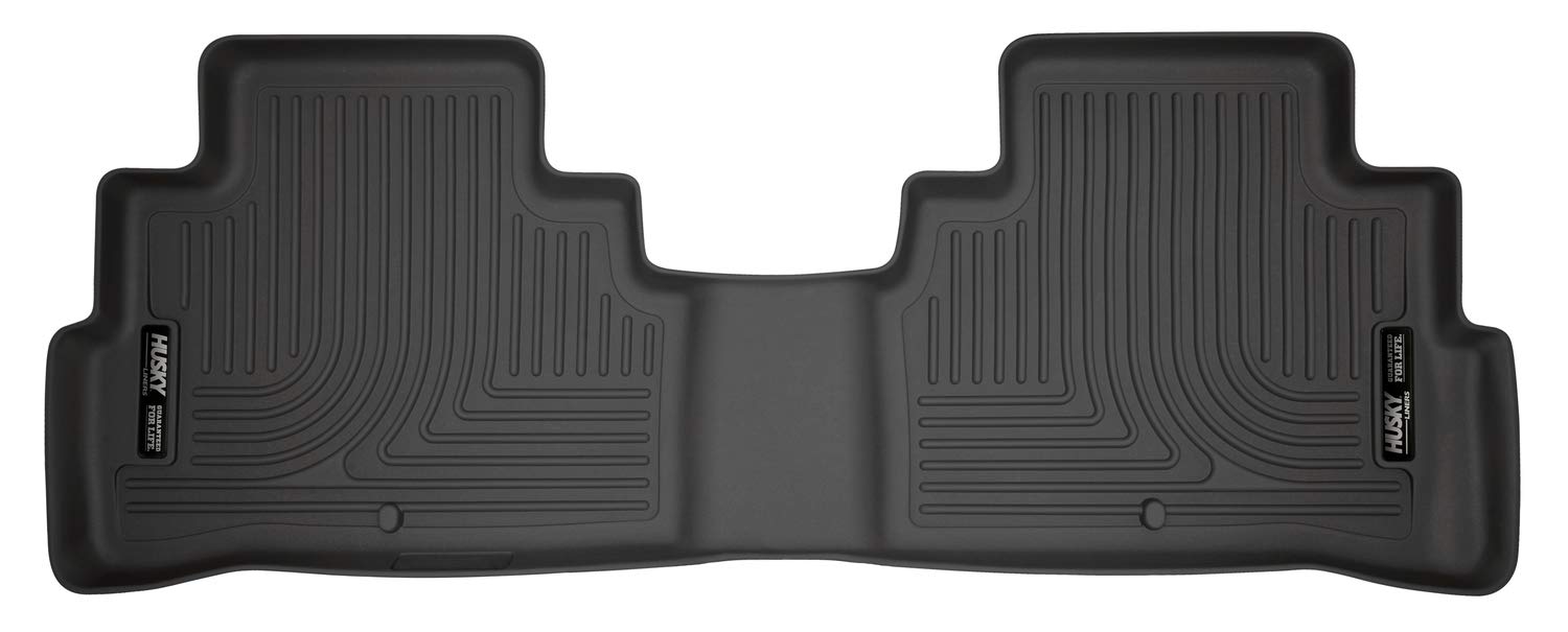 Husky Liners Weatherbeater Floor Mats | Fits 2019-2024 Nissan Murano | 2nd Row, 1-pc Black - 19621