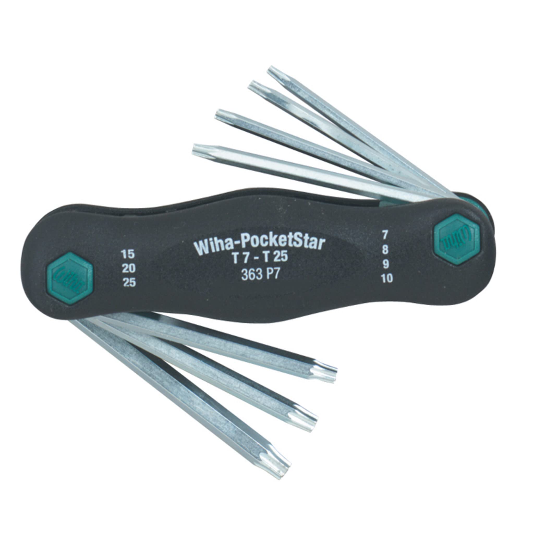 Wiha 36396 Torx PocketStar Fold Out Set – 7 Piece Set