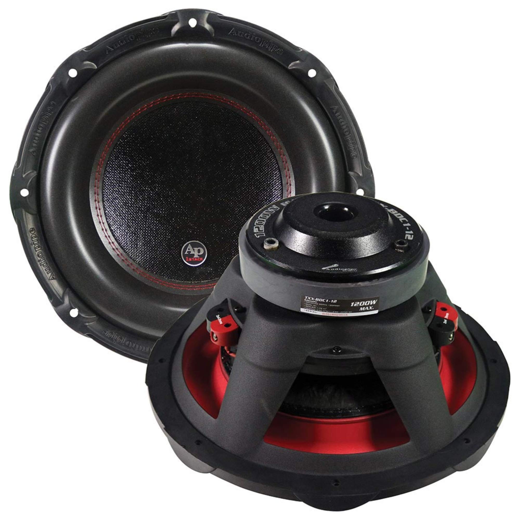 Audiopipe TXXBDC112 12" Woofer 1200W Max 4 Ohm DVC