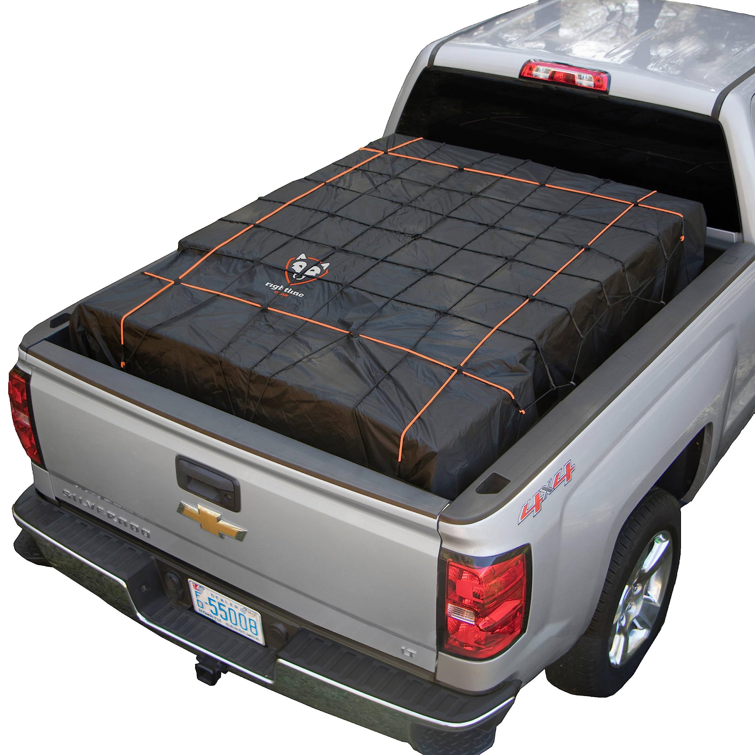 Rightline 100T60 Gear Truck Bed Cargo Net with Built in Tarp