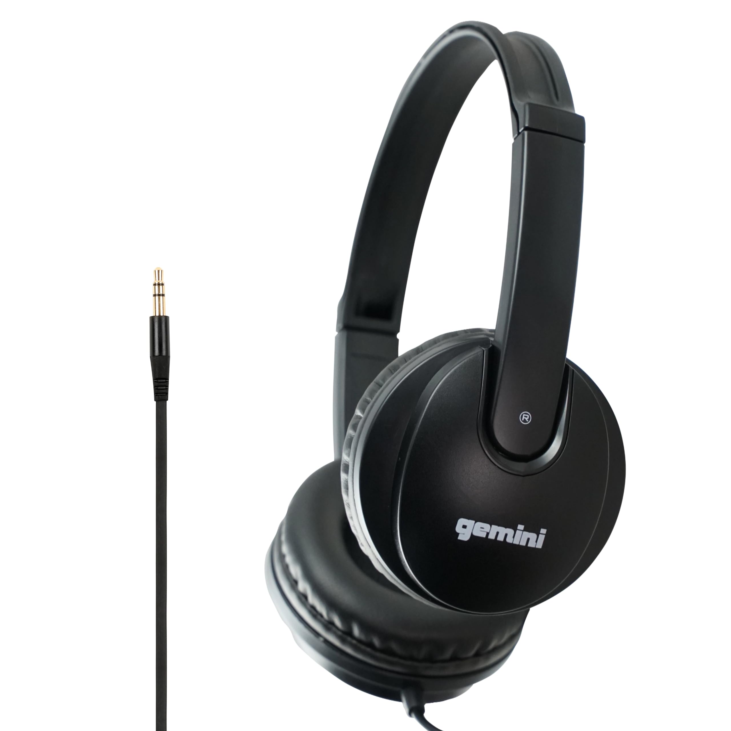 Gemini DJX-200BLK Professional DJ Headphones