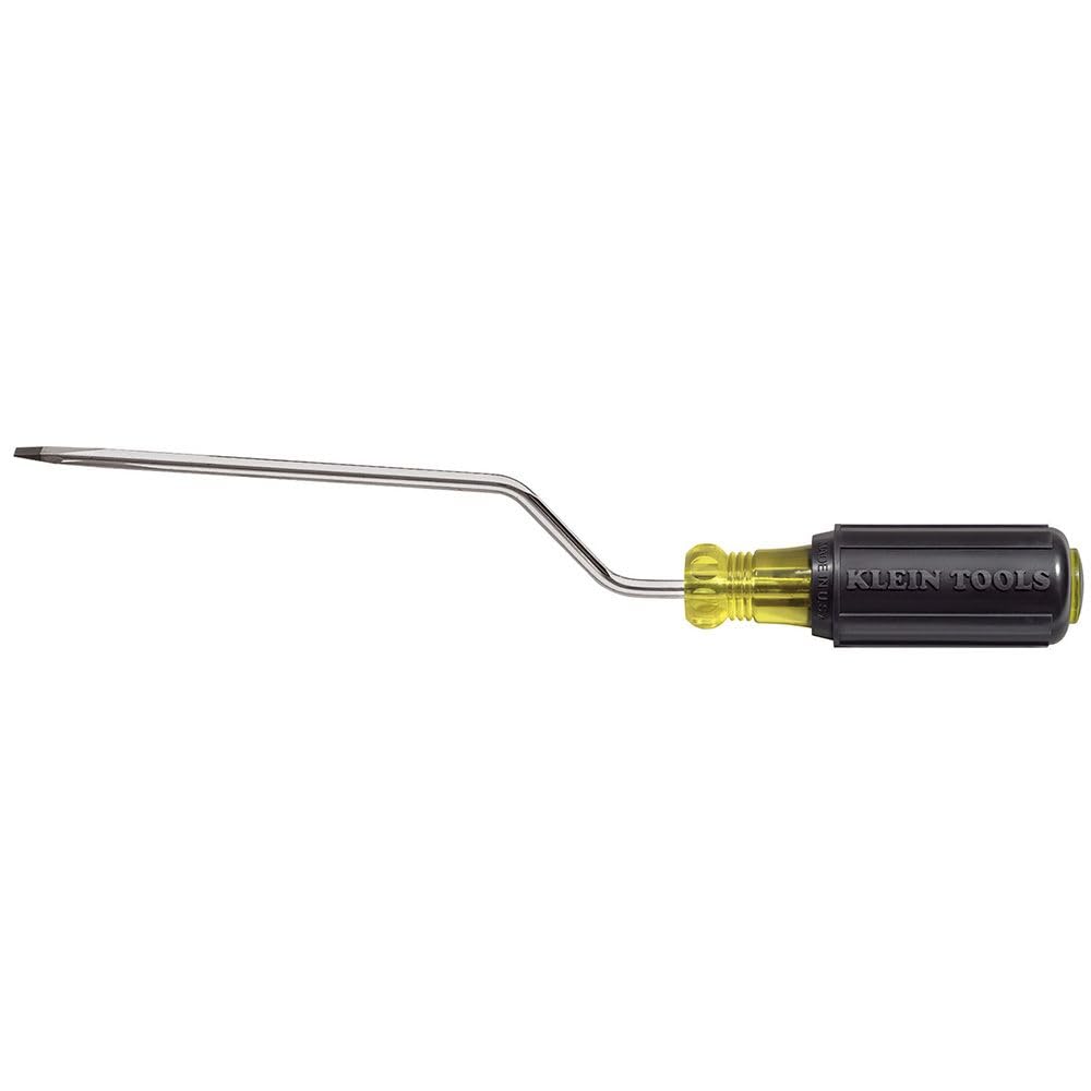 Klein Tools 671-6 Rapi-Driv Screwdriver, Made in USA, 1/4-Inch Cabinet Tip with 6-Inch Shank