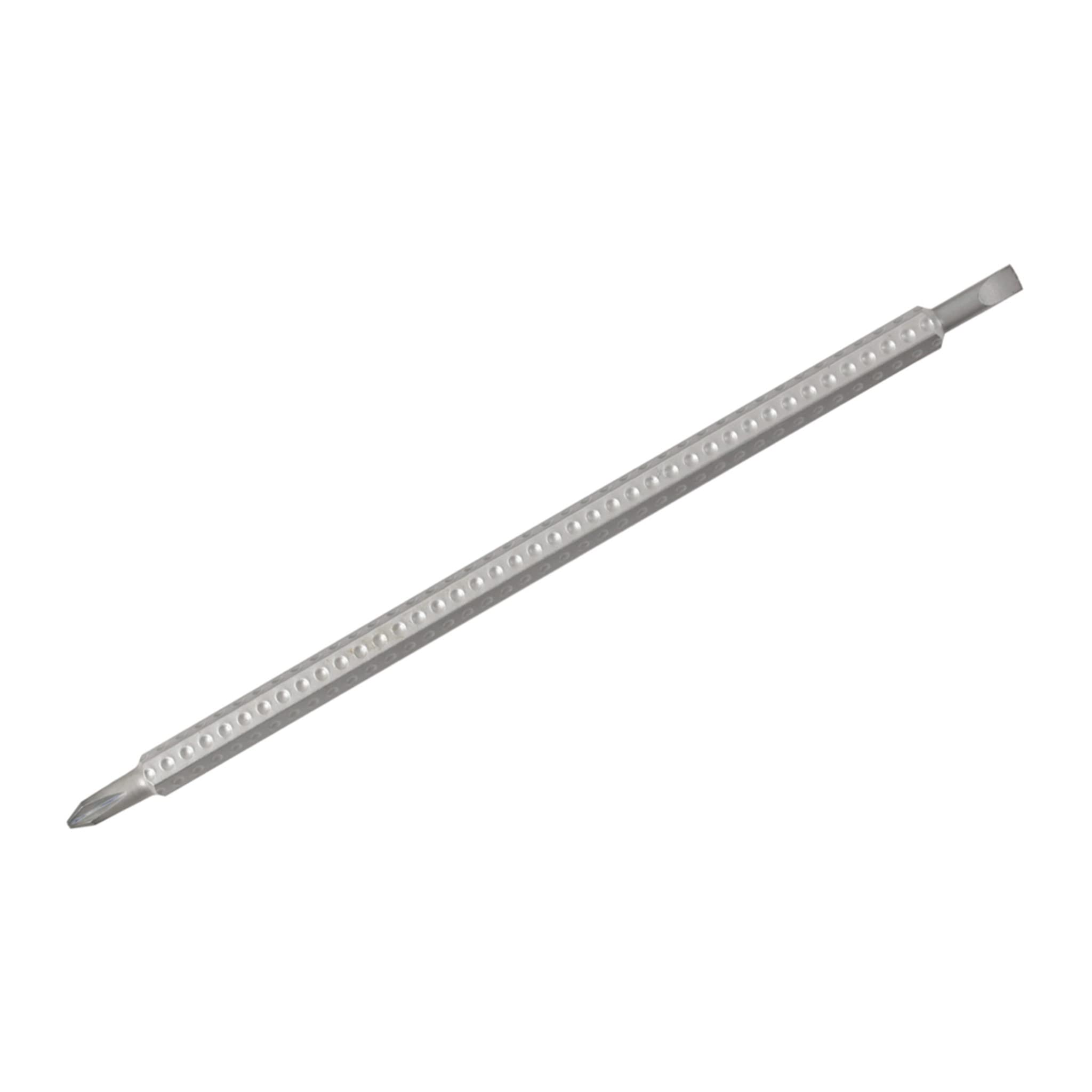 Wiha 28110 Drive-Loc VI, Slotted/Phillips Double Ended Interchangeable Blade 6.0-mm Slotted and #2 Phillips, 5.9-Inch Long