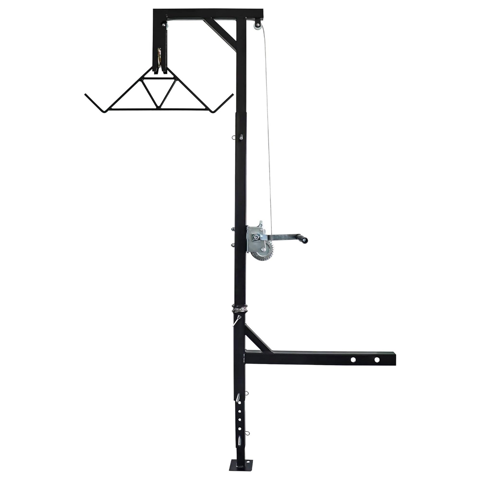 HME HMEHH Truck Hitch Game Hoist - Complete Kit (Includes Winch/Gambrel)