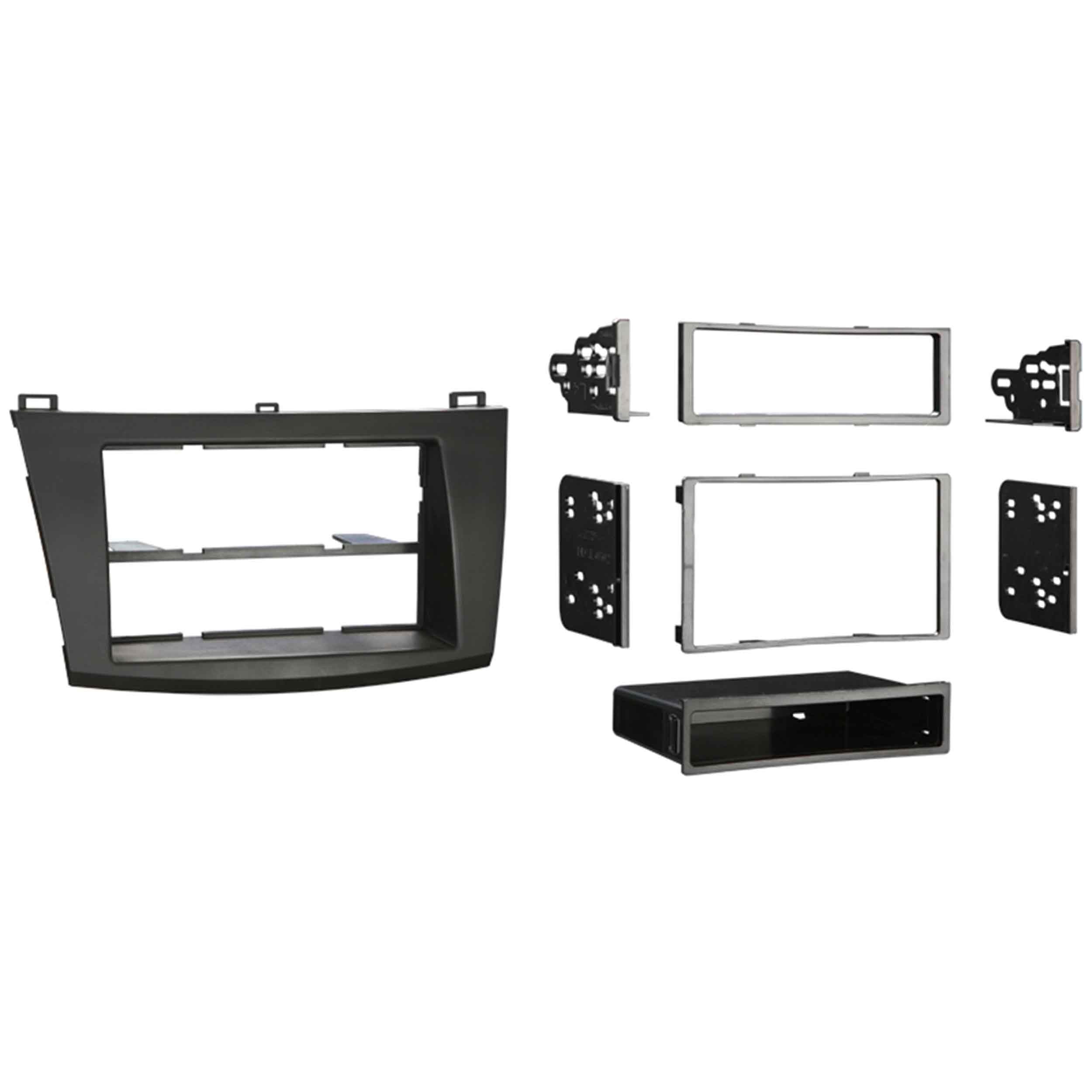 Metra Electronics 99-7514b 2010 and Up Mazda 3 Single or Double DIN Installation Kit