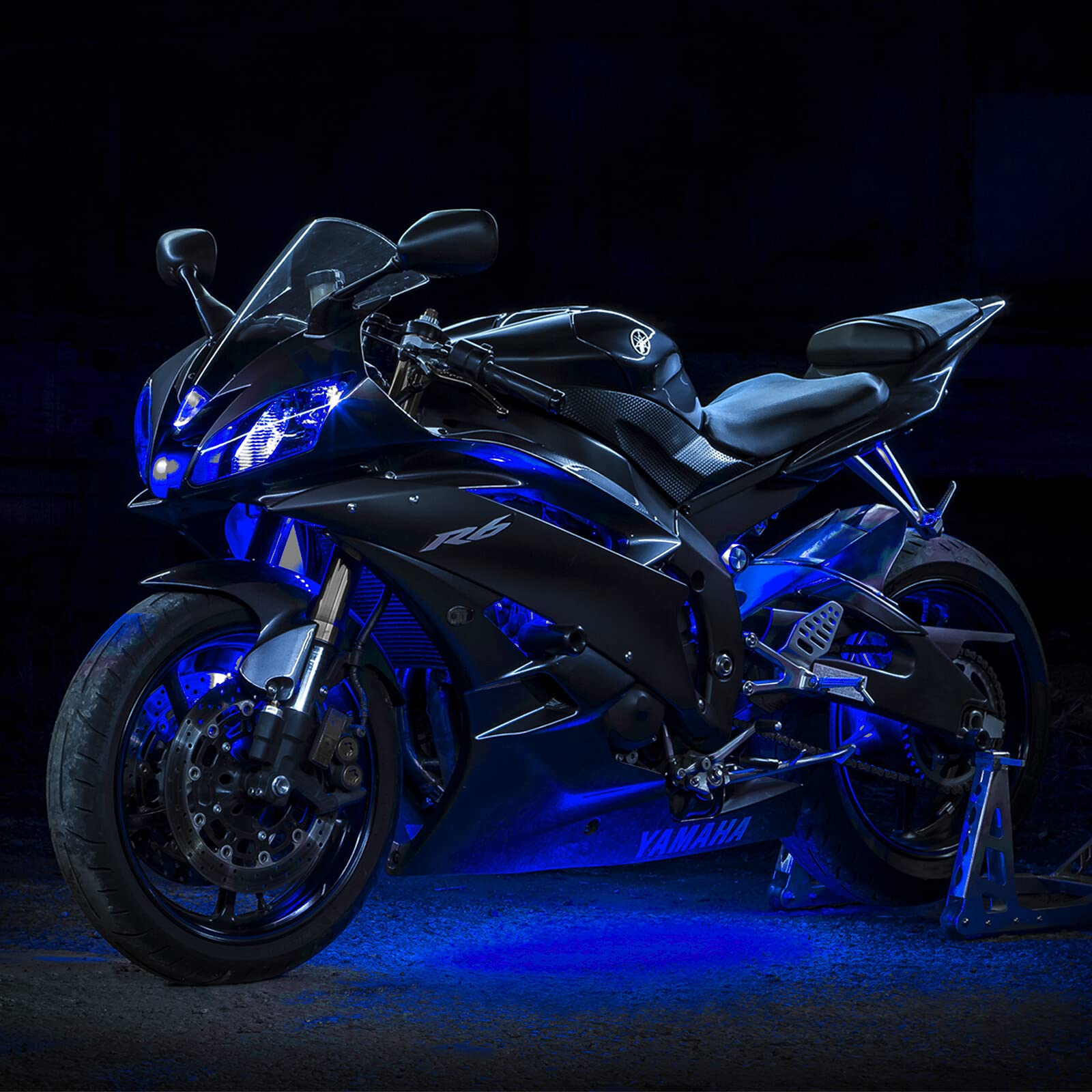 XKGlow XK034001B Motorcycle/ATV/Snowmobile LED Underbody Kit  Blue