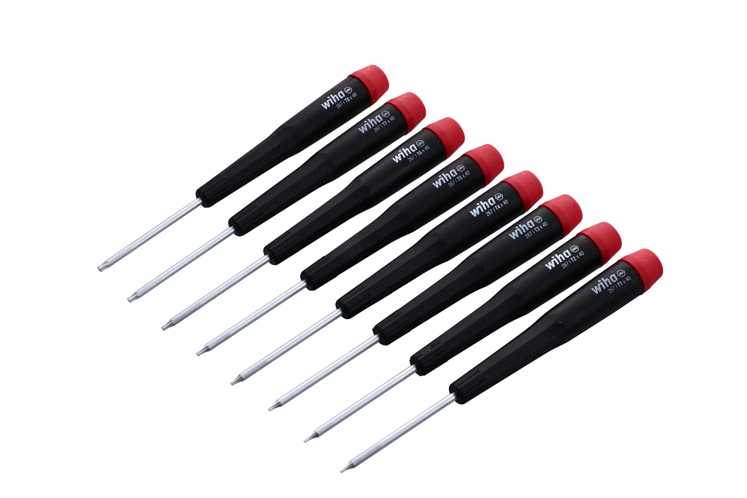 Wiha 26791 Precision Torx Screwdrivers - 8 Piece Set