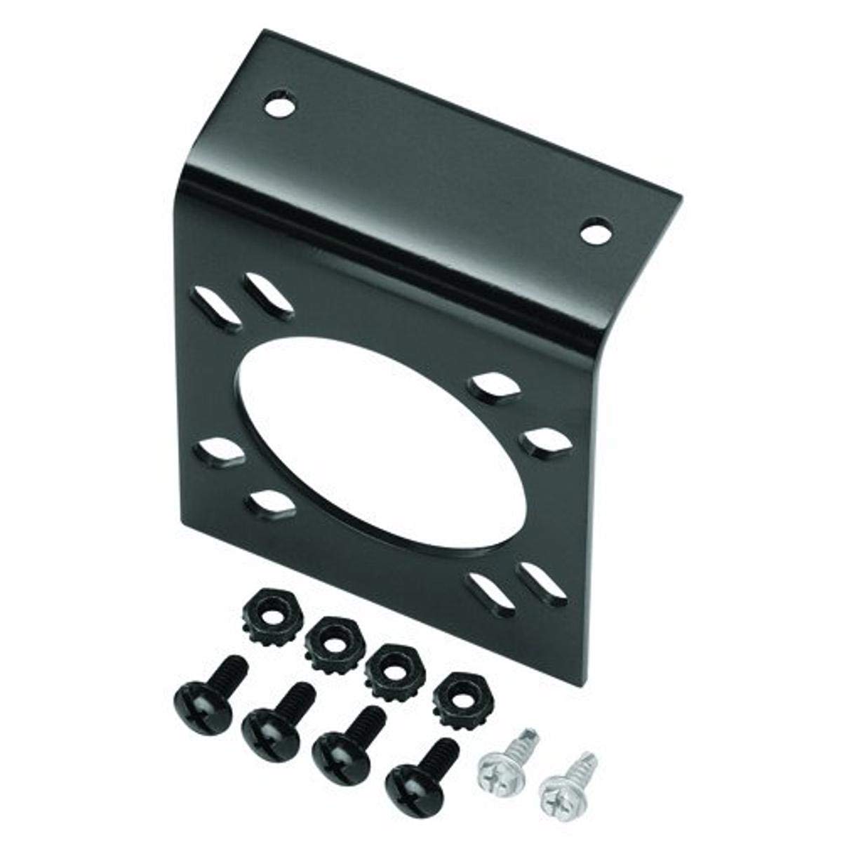 Draw-Tite Tow Ready 20212 Trailer Wiring Harness Mounting Bracket for 7-Way OEM Connector, Heavy Gauge Metal Bracket, Includes Screws and Nuts
