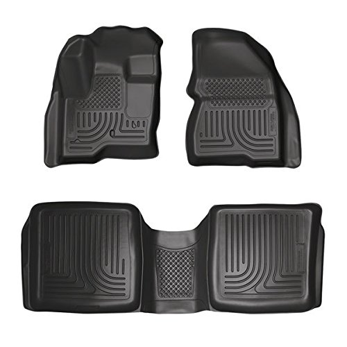 Husky 98741 Front/2nd Seat Floor Liners For 09-19 Flex 10-19 Mkt