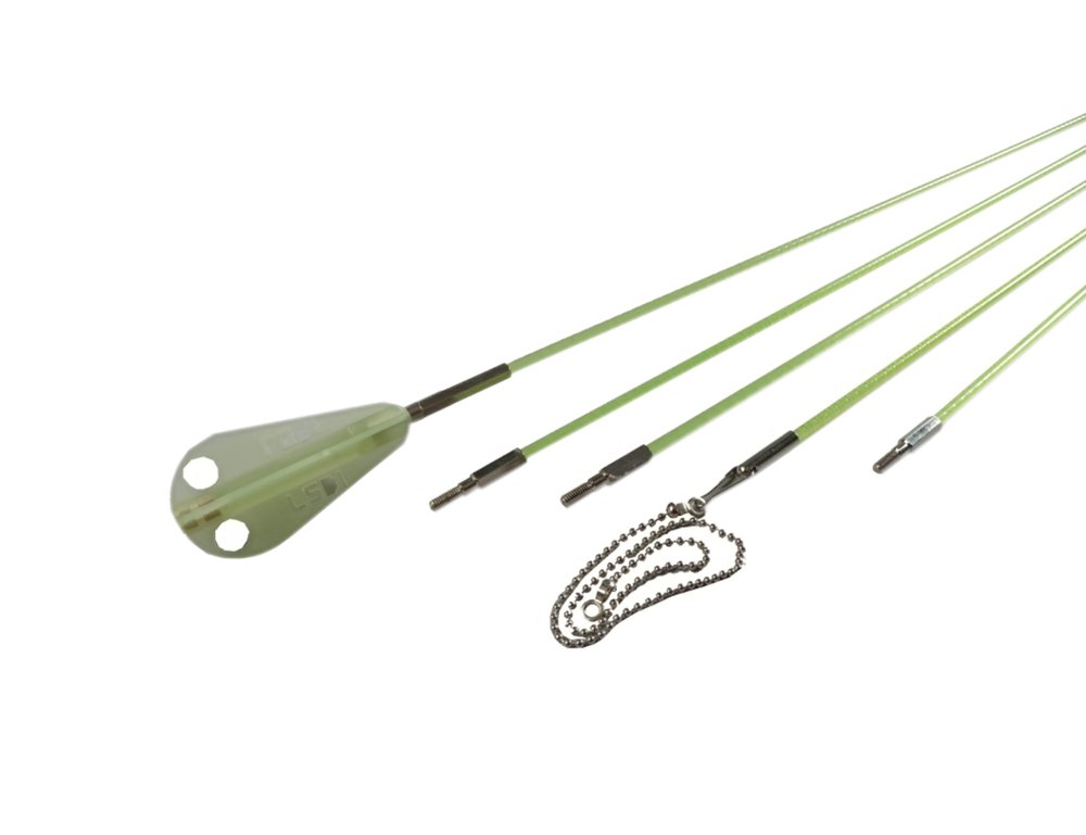 Labor Saving Devices 81-130 Creep-Zit Fiberglass Wire Running Kit (Green)