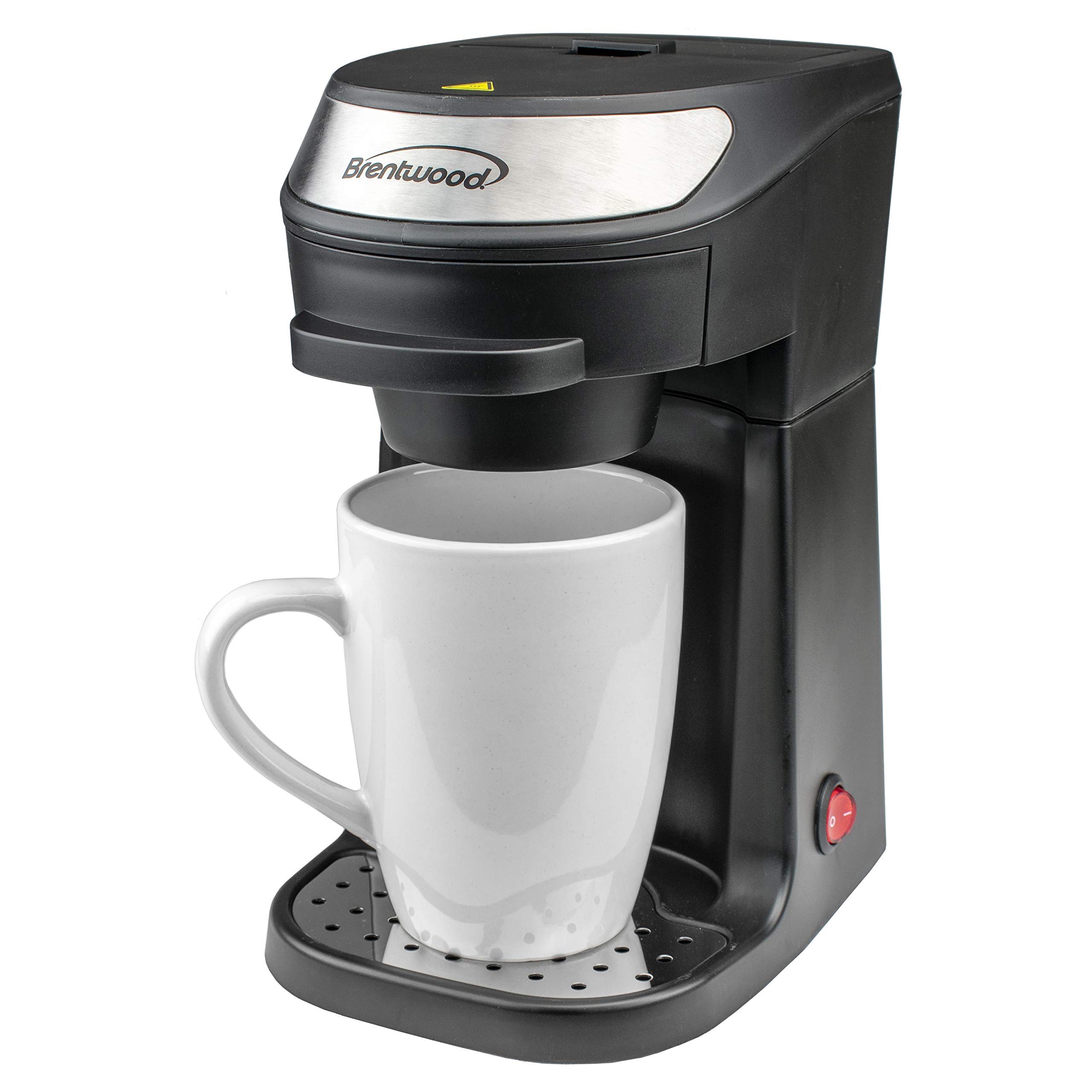 Brentwood Appliances TS-111BK Single-Serve Coffee Maker w/Mug
