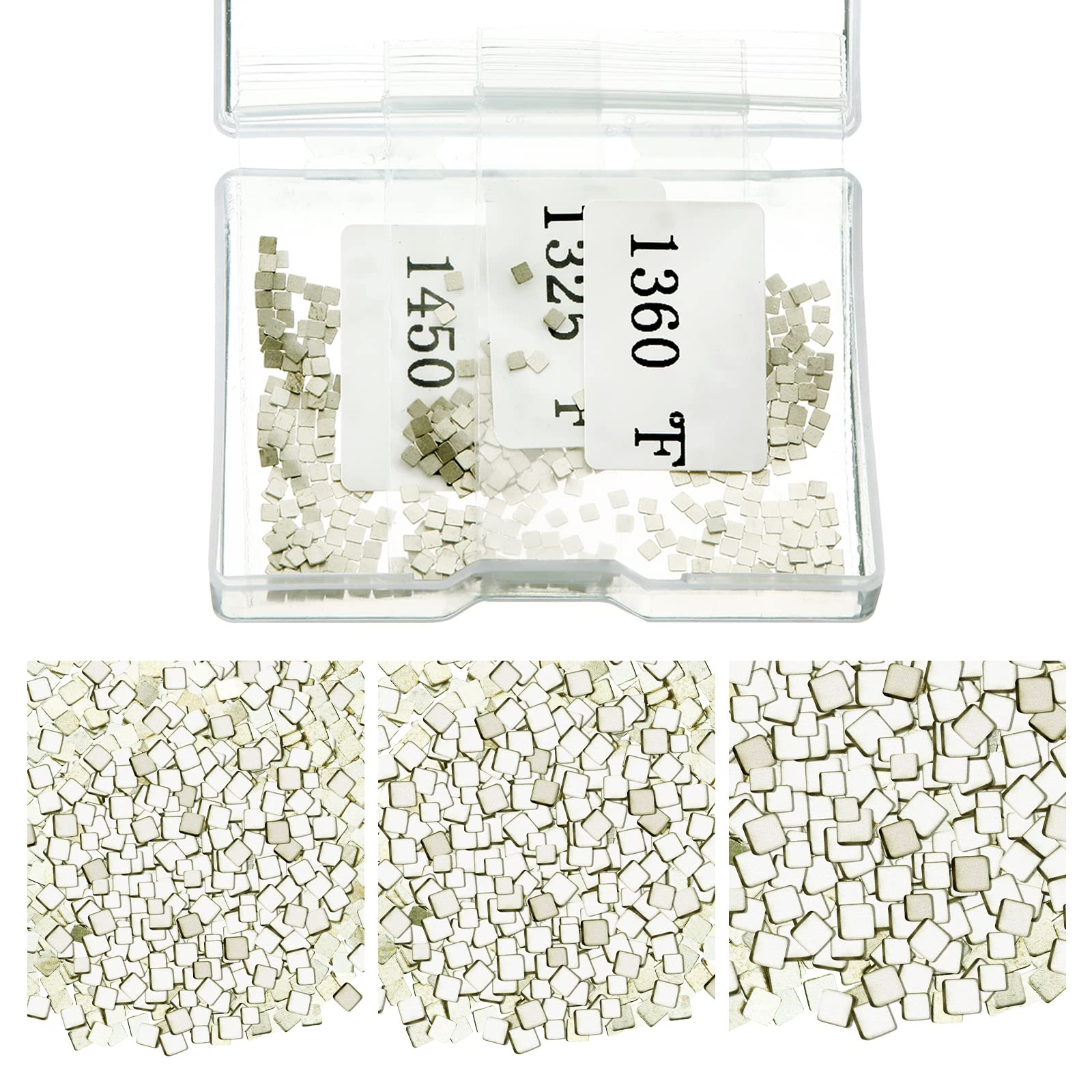 Moxweyeni 500 Pcs 4.5 Grams Silver Solder for Jewelry Making,2 X 2 Mm