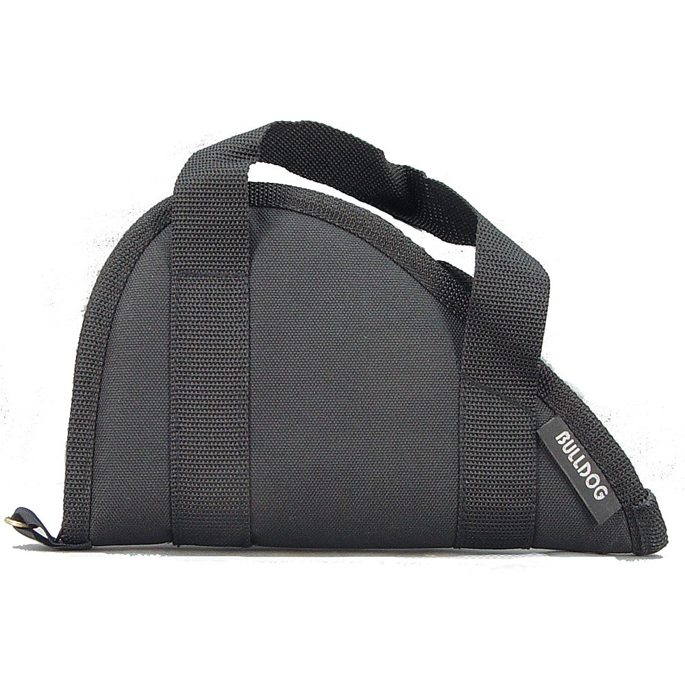 Bulldog BD601 Single Pistol Nylon Case with Accessory Pocket  Medium