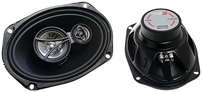Cerwin-Vega Mobile XED693 XED Series Coaxial Speakers (3 Way, 6" x 9")