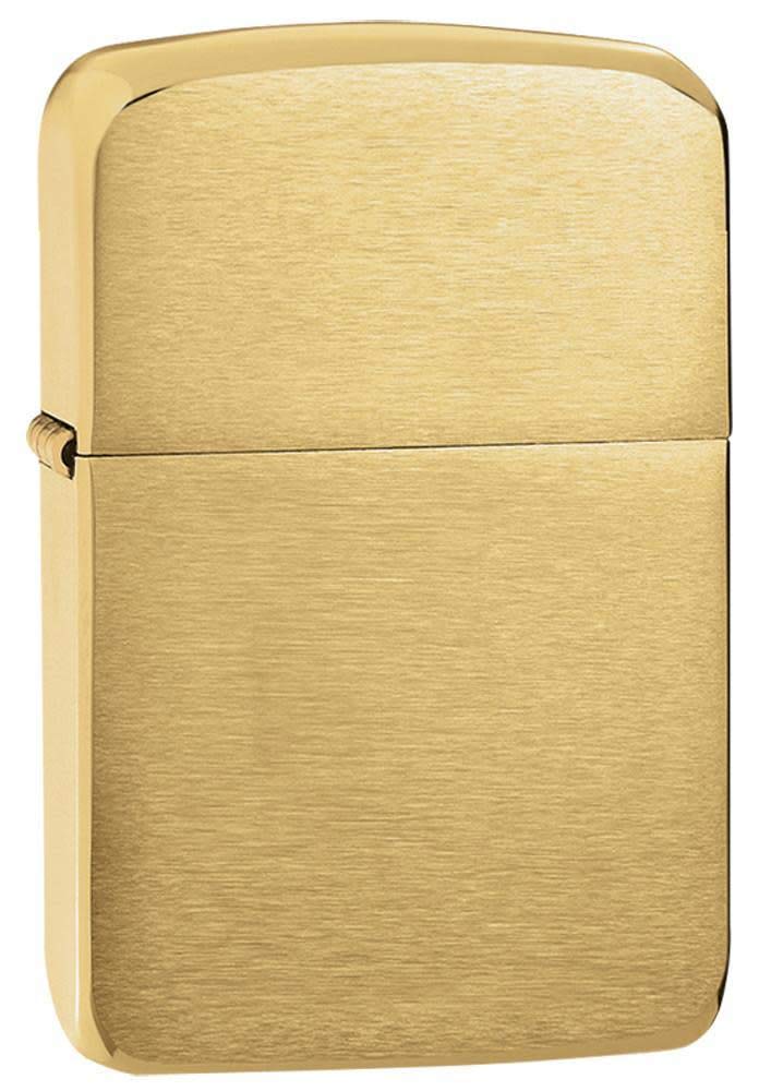 Zippo 1941B Windproof Lighter 1941 Replica, Brushed Brass