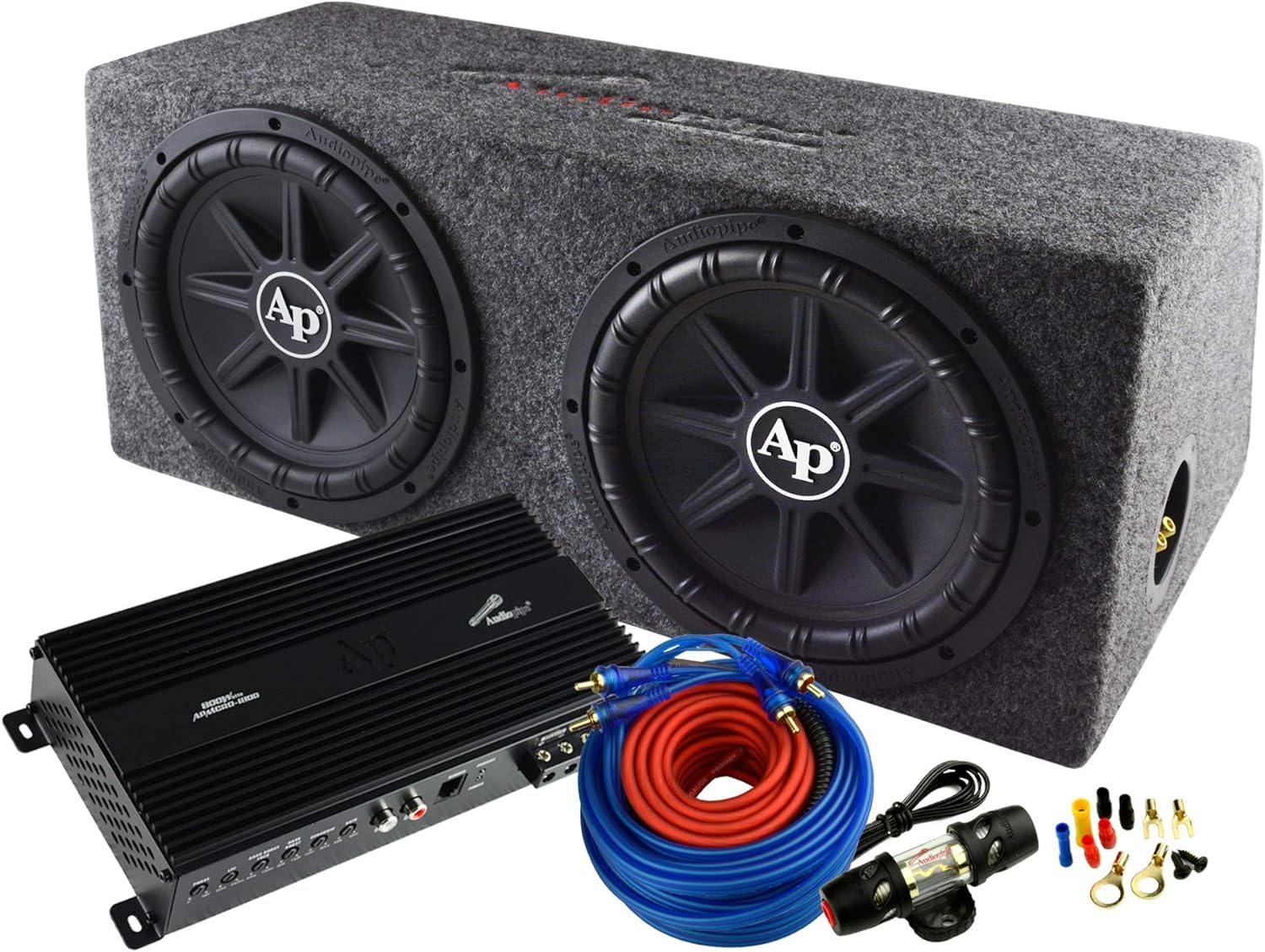 Audiopipe APSB12212PX Bass Package - w/APMCRO18002xTSPX1250 in Sealed Box