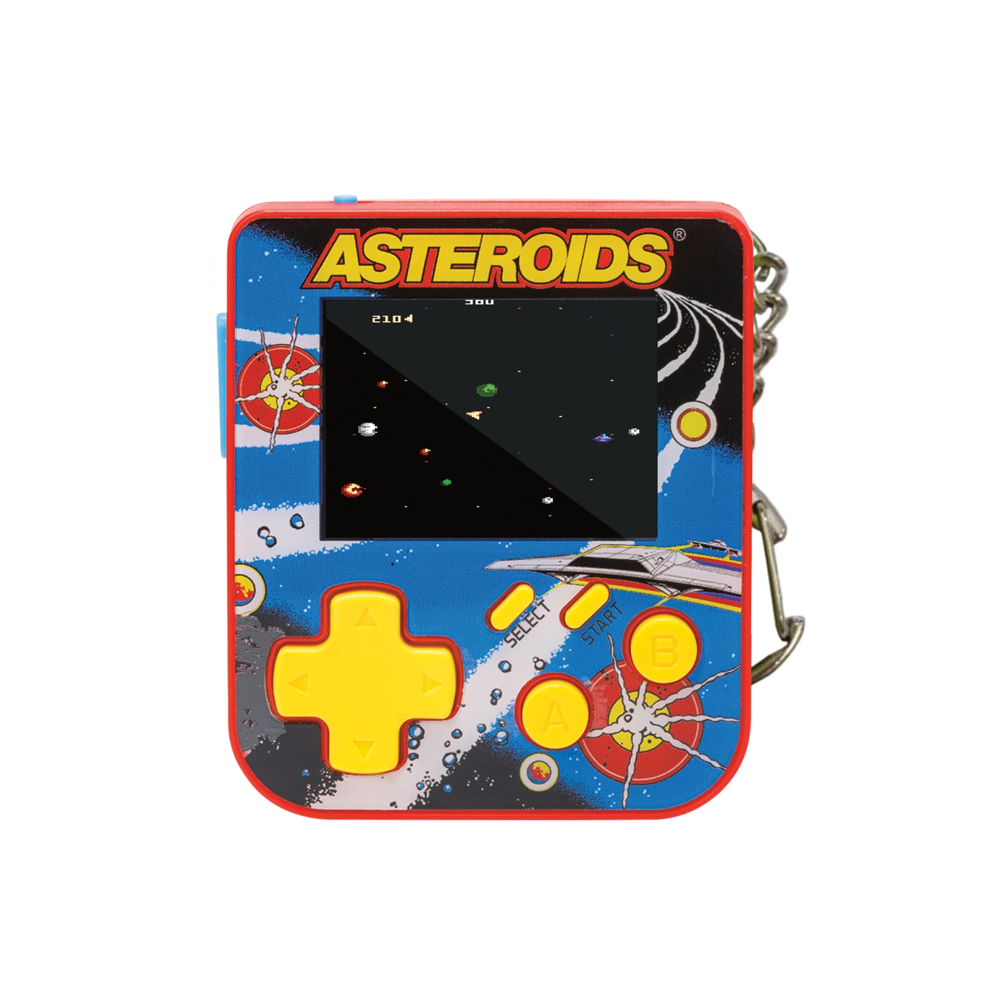 HyperMegaTech Atari Asteroids Key Chain