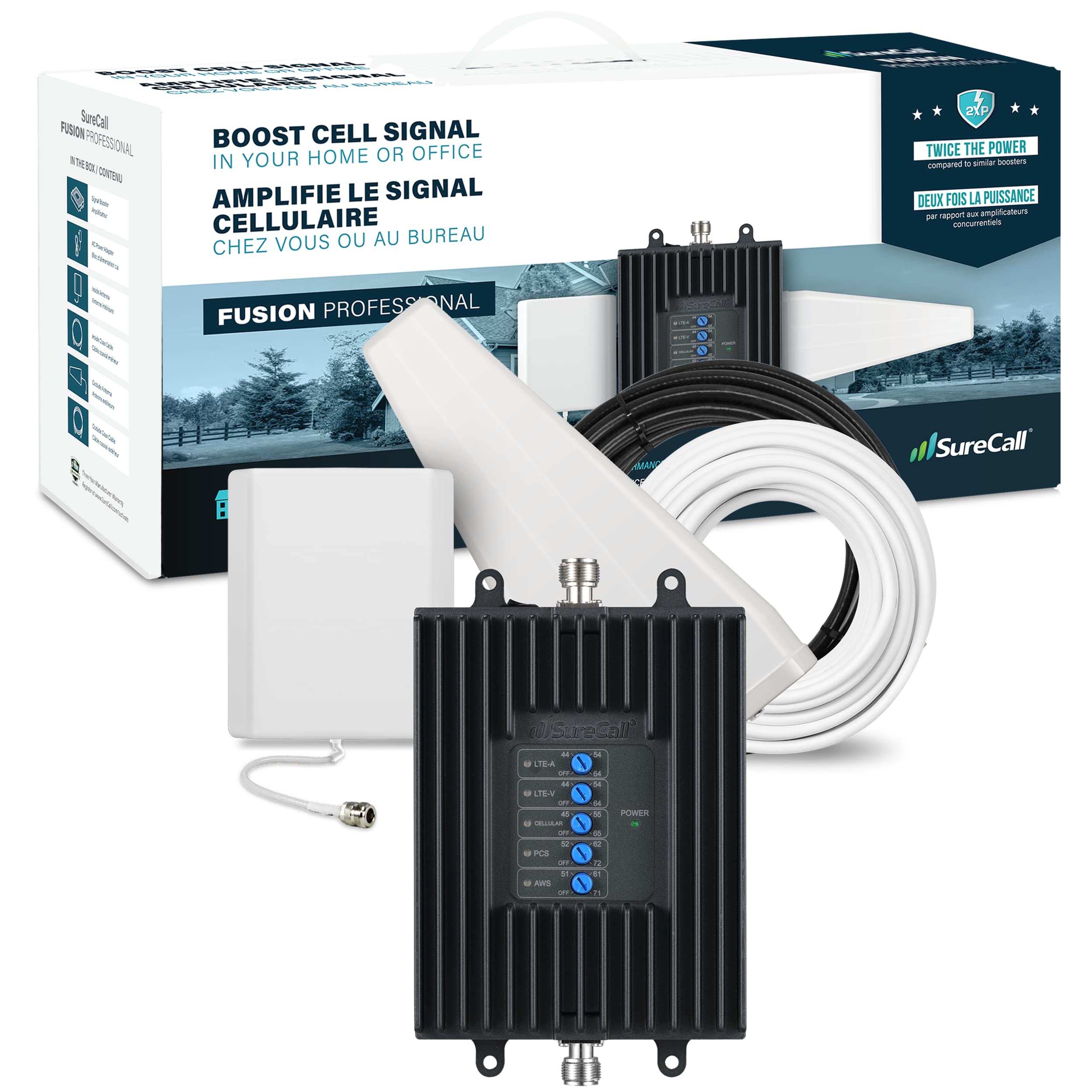 Fusion Professional 4G LTE In-Building Cell Phone Signal Booster