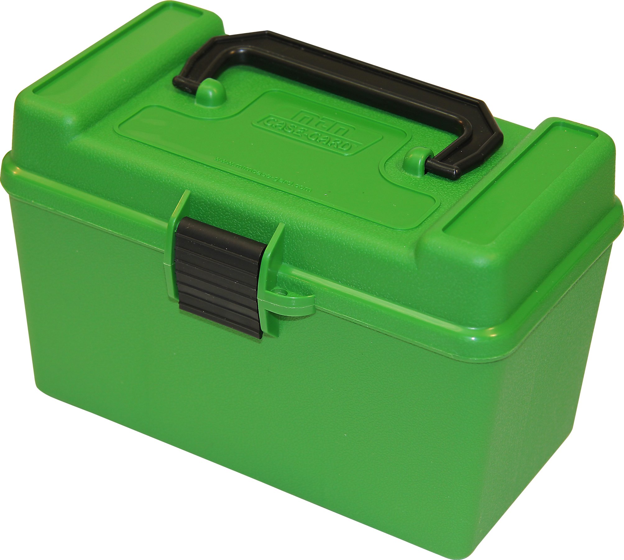 MTM H50RS10 Deluxe Ammo Box 50 Round 223 Rem/7.62 x 37 (Green)