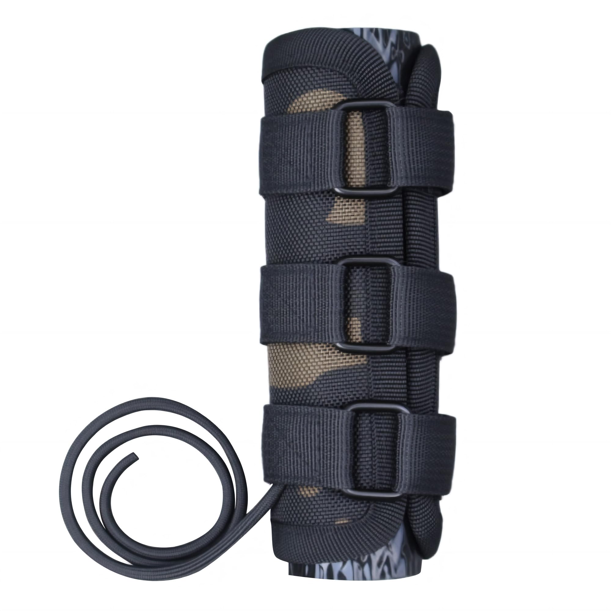 NITIIKA 7.0 inch Suppressor Cover with Burn Proof Micro Fiber Sleeve, 1000℉ Heat Resistant Inner Fiberglass & Silicon Lining​ Suppressor Wrap,Flame-Retardant Cover Protective Sleeve for Suppressor
