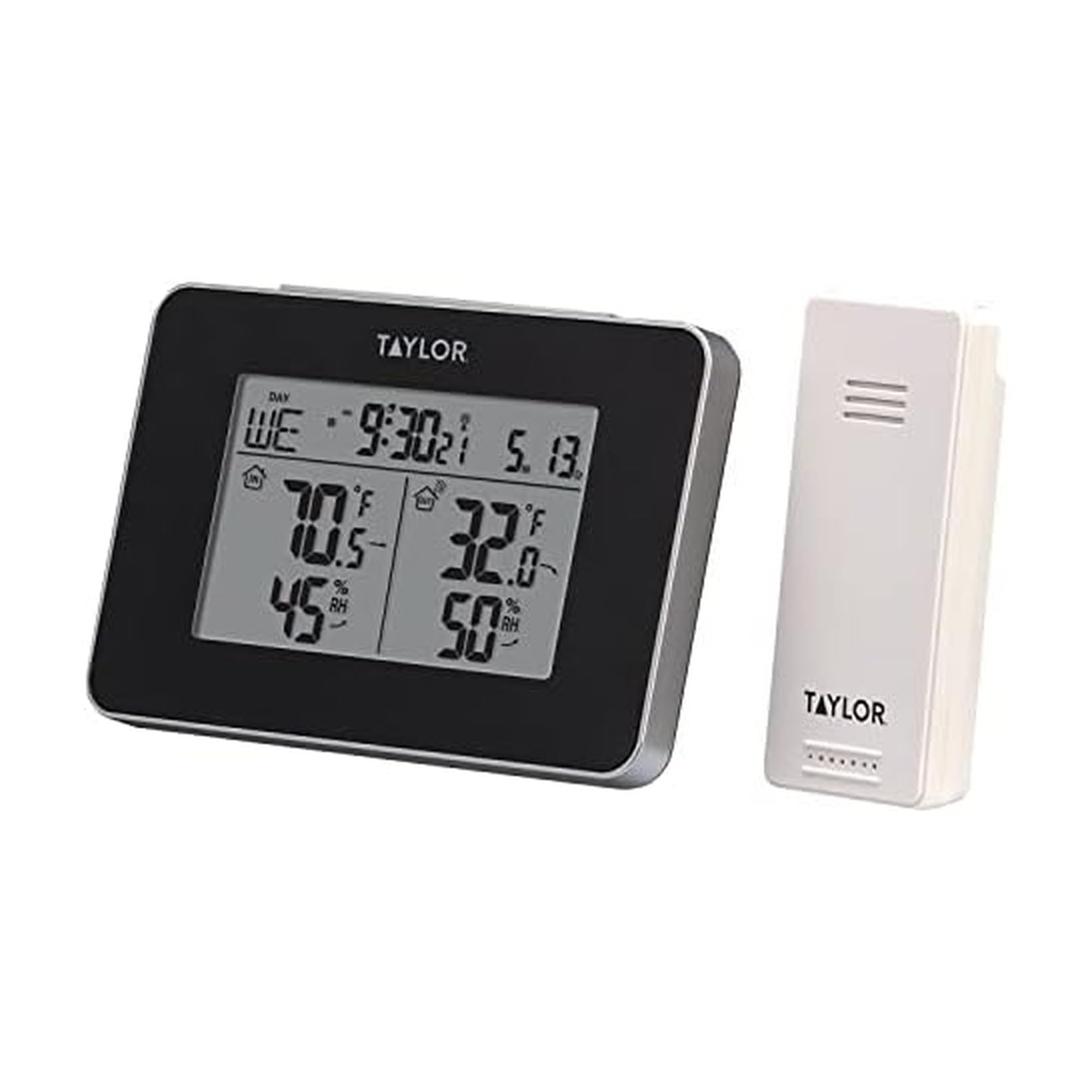 Taylor Precision Products 1731 Indoor/Outdoor Weather Station w/Hygrometer