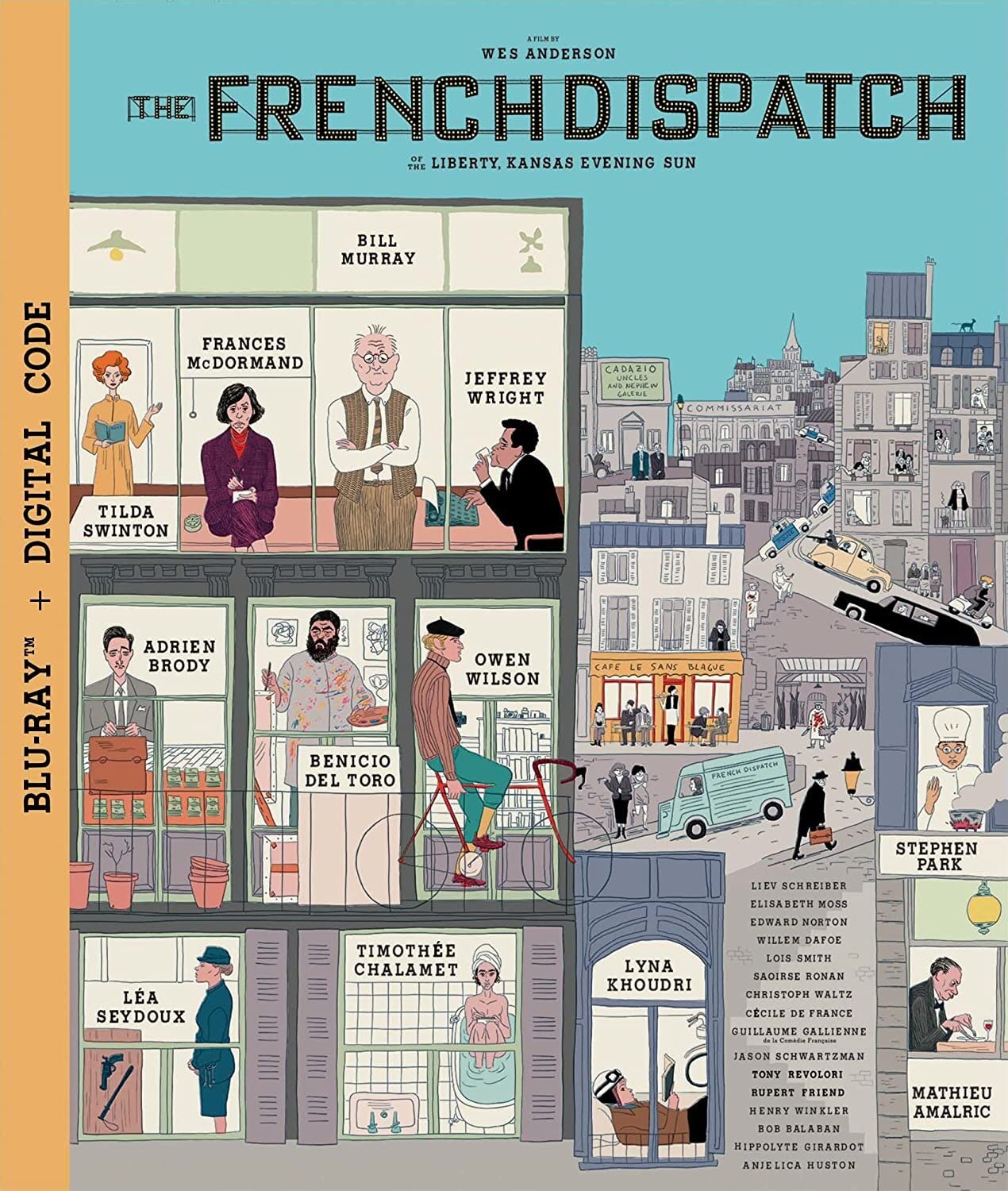 The French Dispatch [Blu-ray]