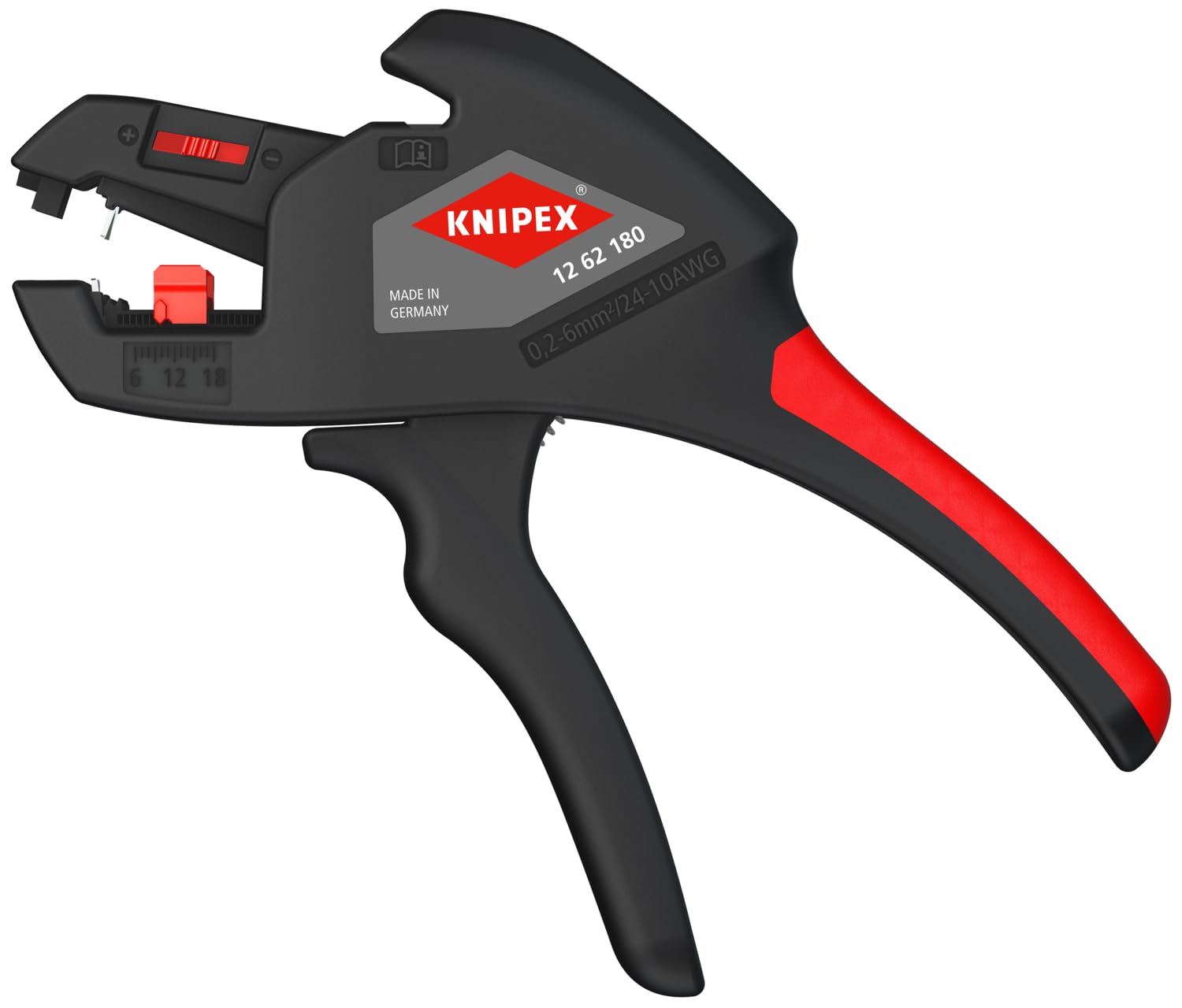 KNIPEX Automatic Wire Stripper 10-24 AWG, 7.25