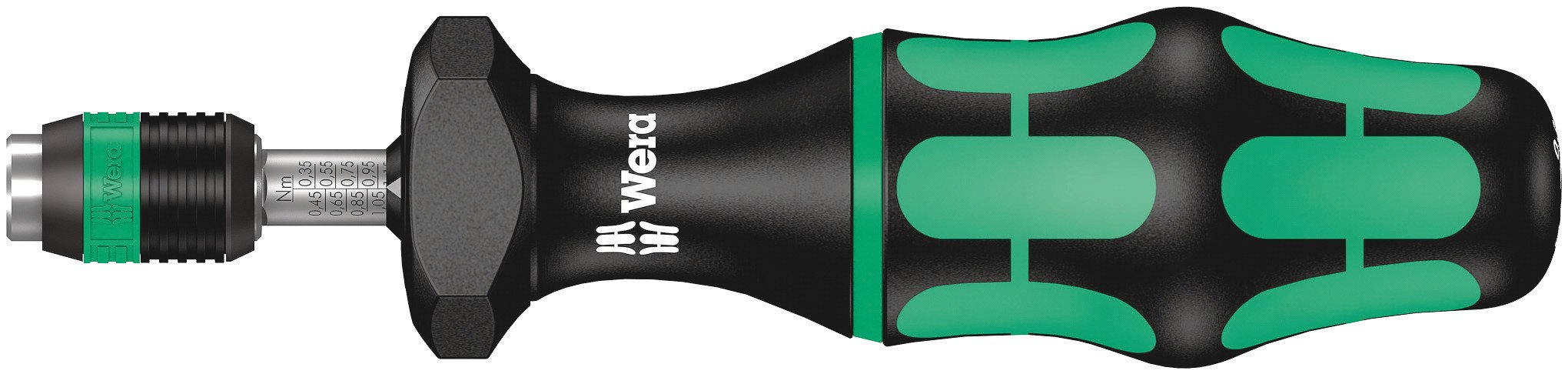 Wera 05074701001 Series 7400 Kraftform adjustable torque screwdrivers (0.1-3.0 Nm) with Rapidaptor quick-release chuck, art. no. 7441 x 1.2-3.0 Nm