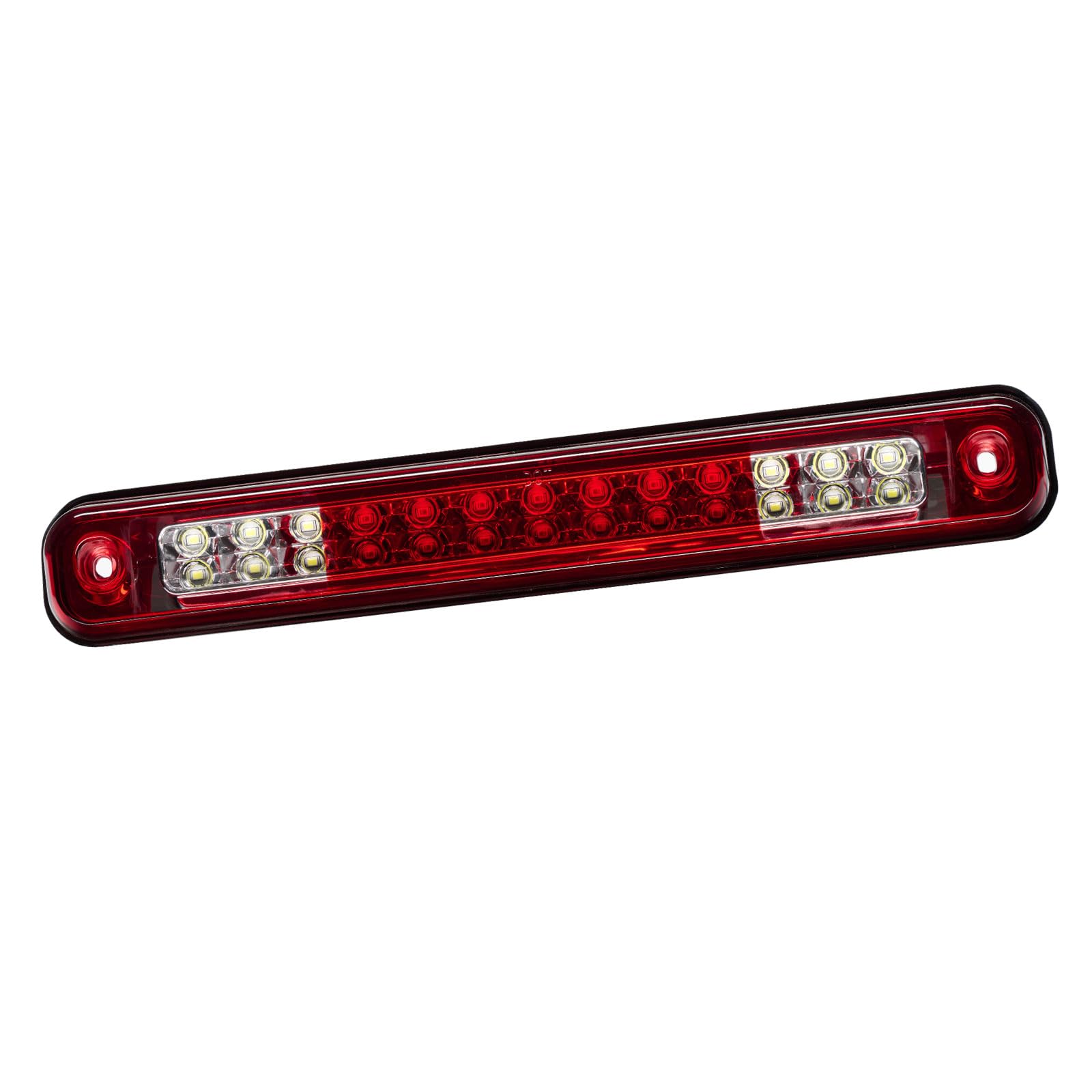 Cxdar Third 3rd Brake Light LED for 1988-1999 Chevy/GMC C1500 C2500 K1500 K2500 Silverado Blazer, High Mount Rear Brake Lights Assembly Center Cab Stop Cargo Light (RED)
