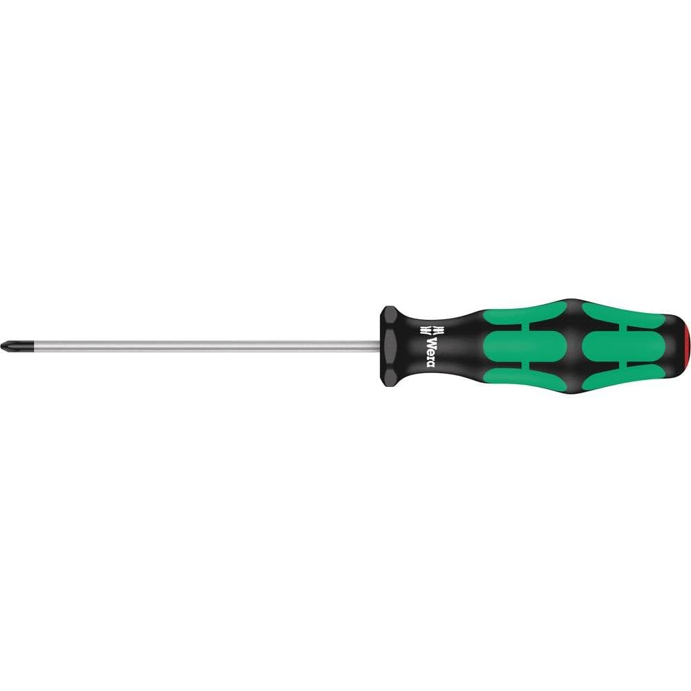 Wera 05008706001 Kraftform Plus 350 PH Phillips Screwdriver, Without Lasertip, PH 0 Head, 4" Blade Length