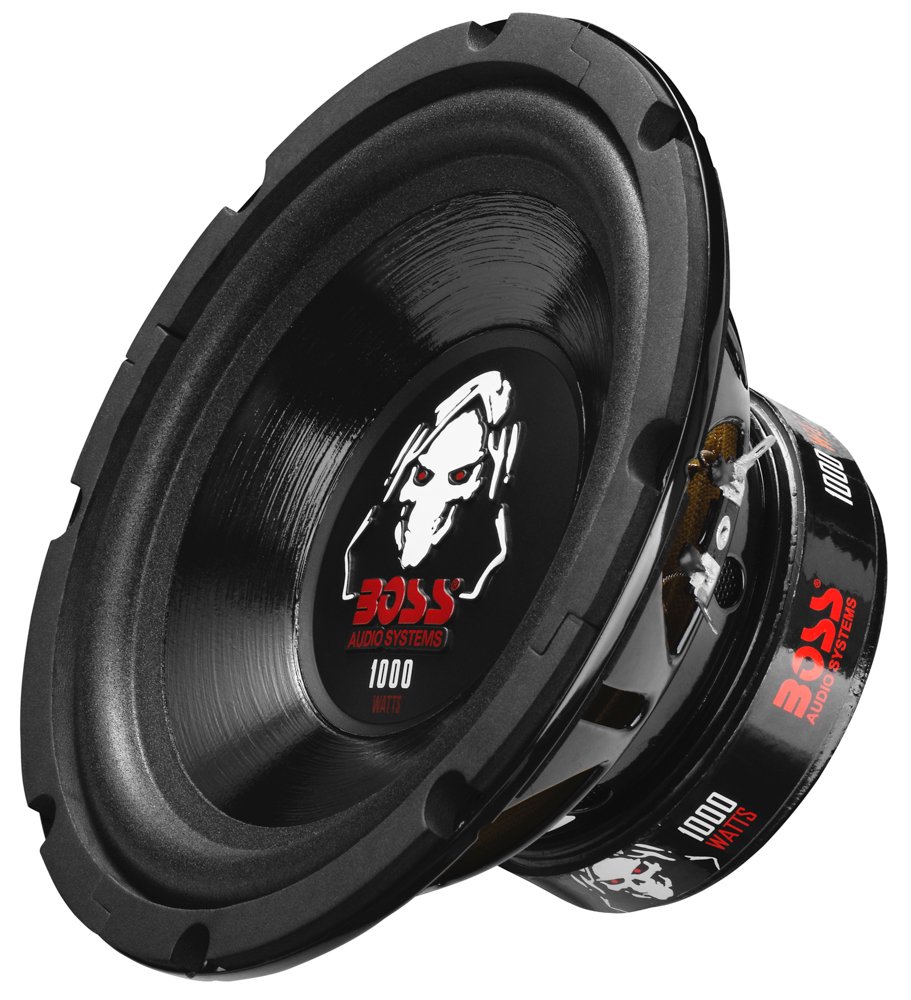 BOSS Audio Systems P80DVC Dual 4 Ohm 1000 Watt 8 Inch Car Subwoofer