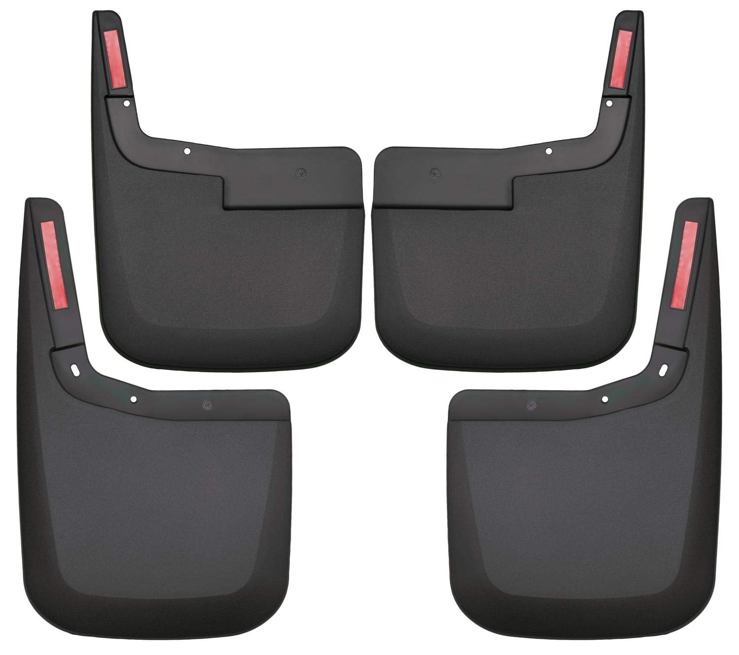 Husky 58446 Liners Front And Rear Mud Guard Set For 15-2020 Ford F-150-Black