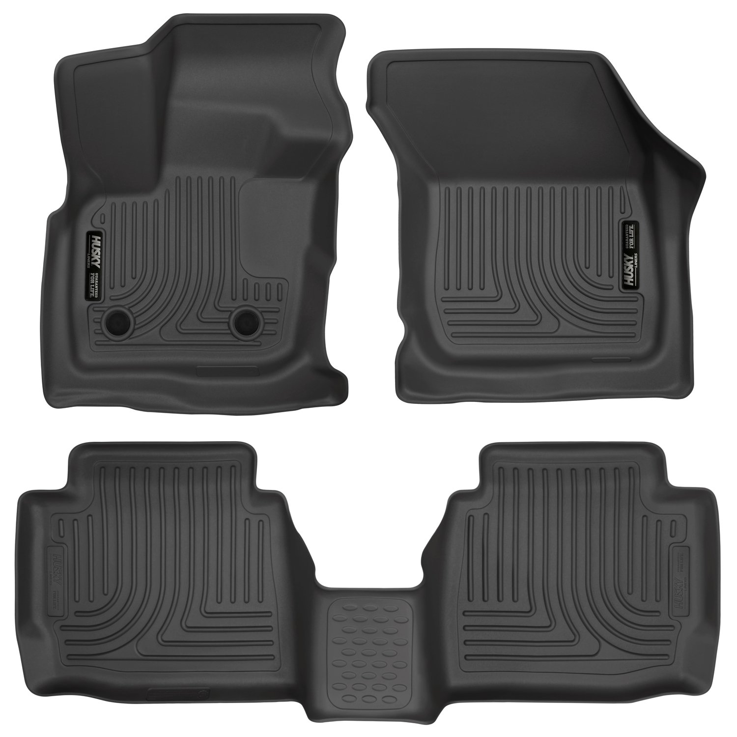 Husky 98791 Front/2nd Seat Floor Liners For 17-2020 Fusion 17-2020 Mkz