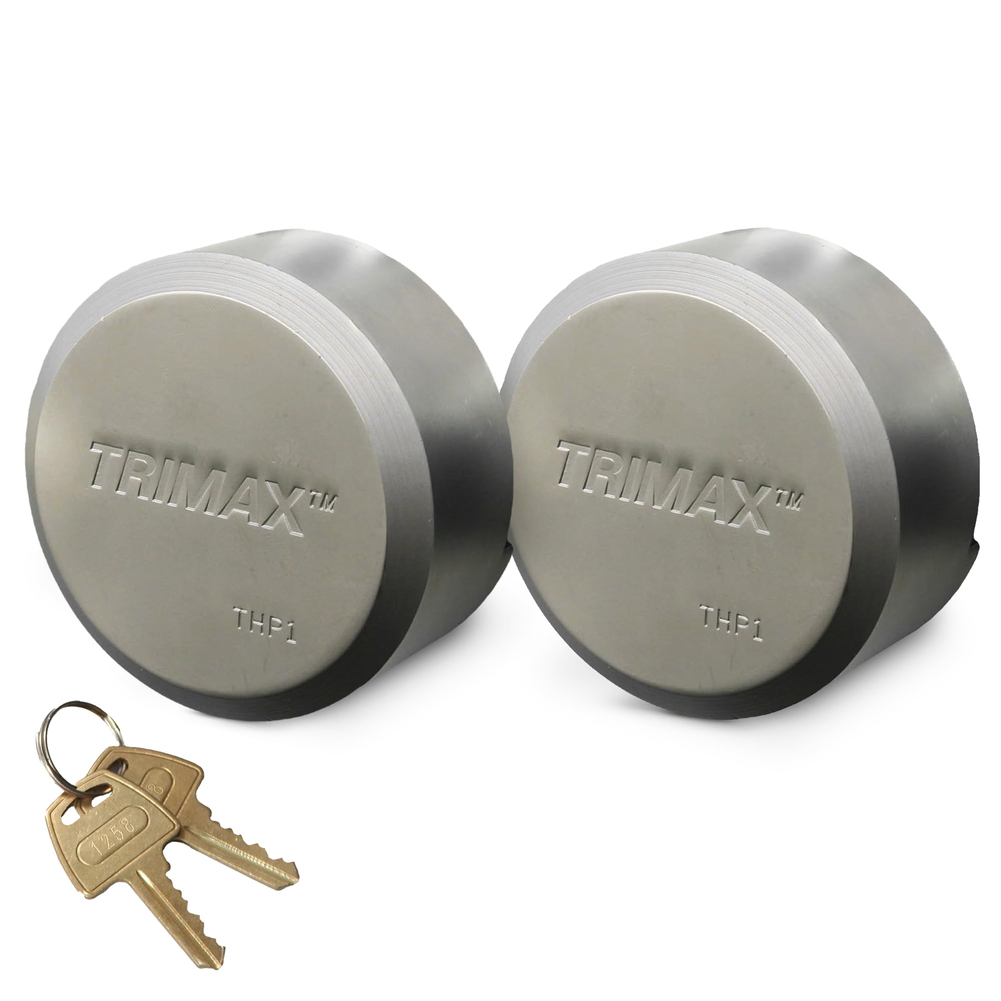 Trimax THP2XL Hockey Puck Internal Shackle Lock Universal Fit (Re-keyable) (2)