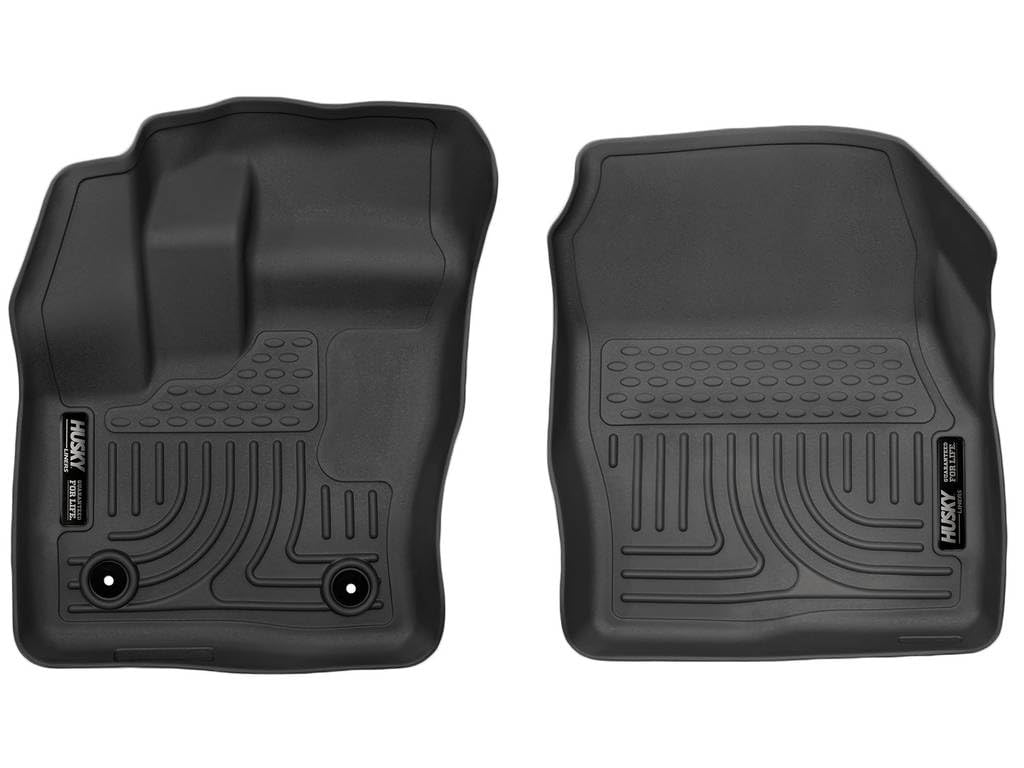 Husky 18321 Transit Connect Weatherbeater Front Floor Liners For '14-'19 Ford