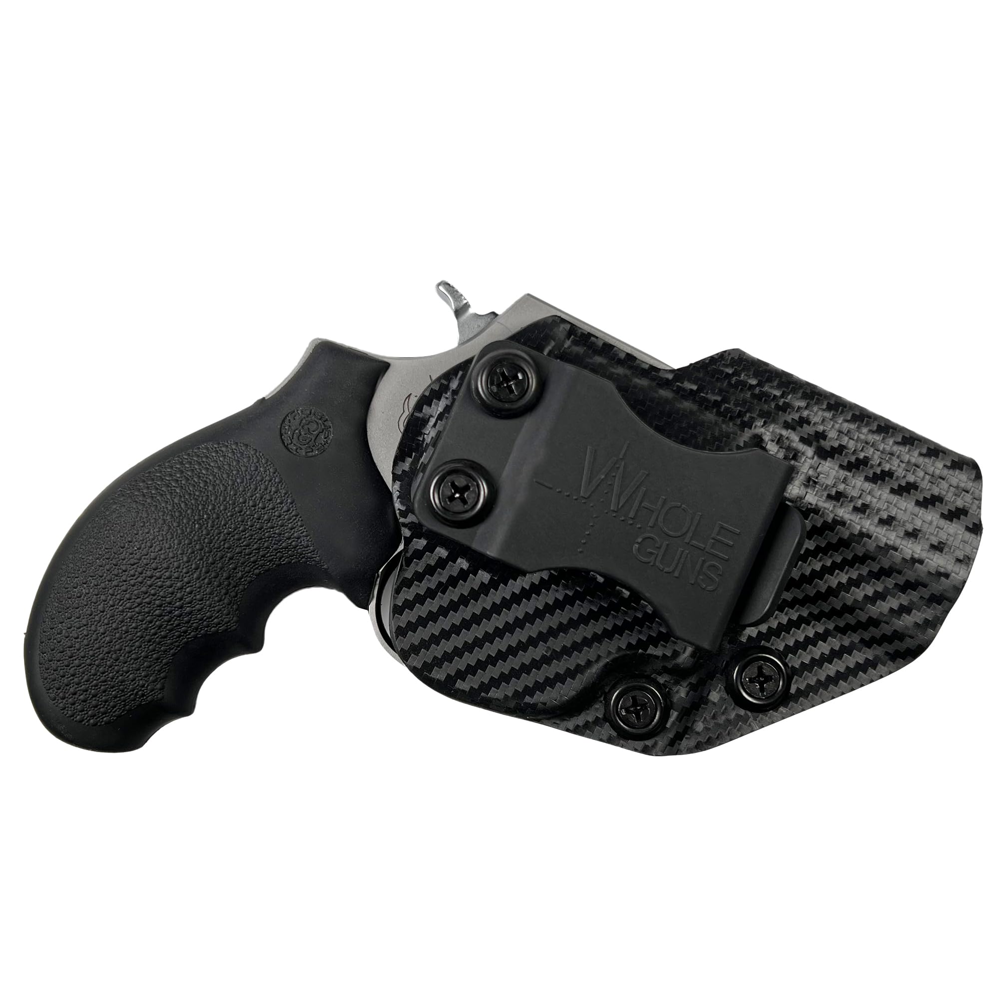 IWB Sweat Guard Holster - Inside the Waistband Holster - fits Taurus 856 2'' (Carbon Fiber, Right)