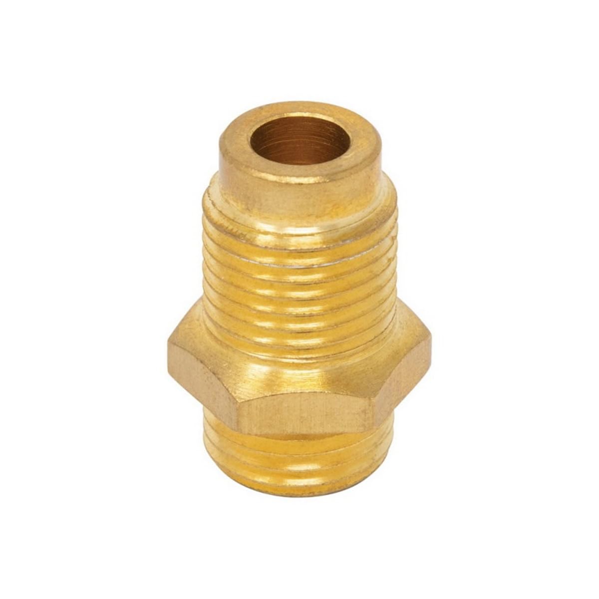 AES Industries AES122-53 Spray Gun Cup Adapter - M16 x 1.5 Male Thread - Brass