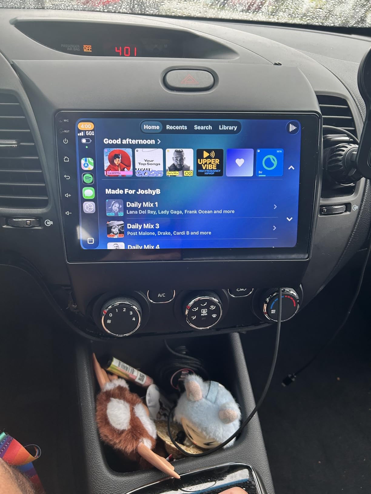 Alikali 9in 2-Din Car Stereo for Kia Forte 2013-2018w/Wifi/Bluetooth/GPS Navigation/FM/Music/SWC/IPS Touchscreen Radio Player with Carplay Android Auto +Free Backup Camera for Base Trim