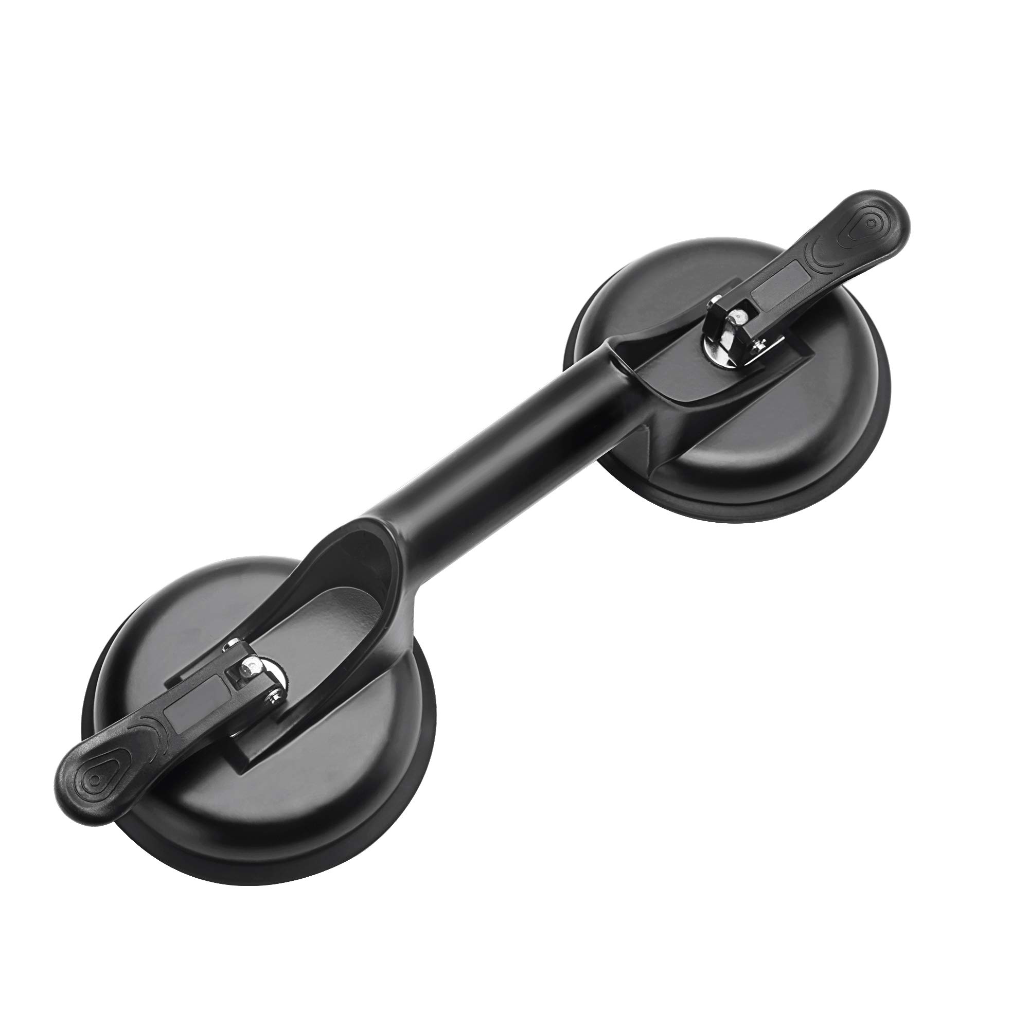 FCHO Glass Suction Cups Heavy Duty Aluminum Handle Glass Holder Hooks to Lift Large Glass/Moving Glass/Pad for Lifting/Dent Fixer