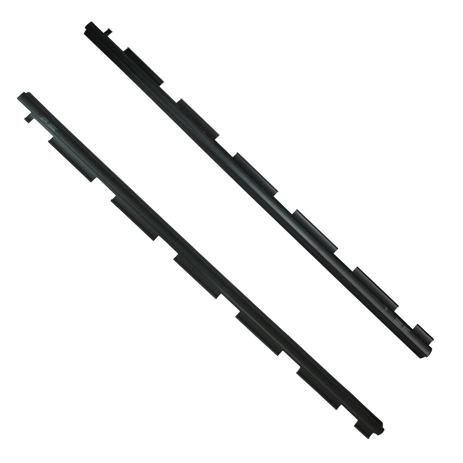 LOSTAR Weatherstrip Front Driver (Left) and Passenger (Right) Outer Window Felt Sweep Belt Kit Compatible with 1988-2000 Chevrolet C1500 GMC C2500