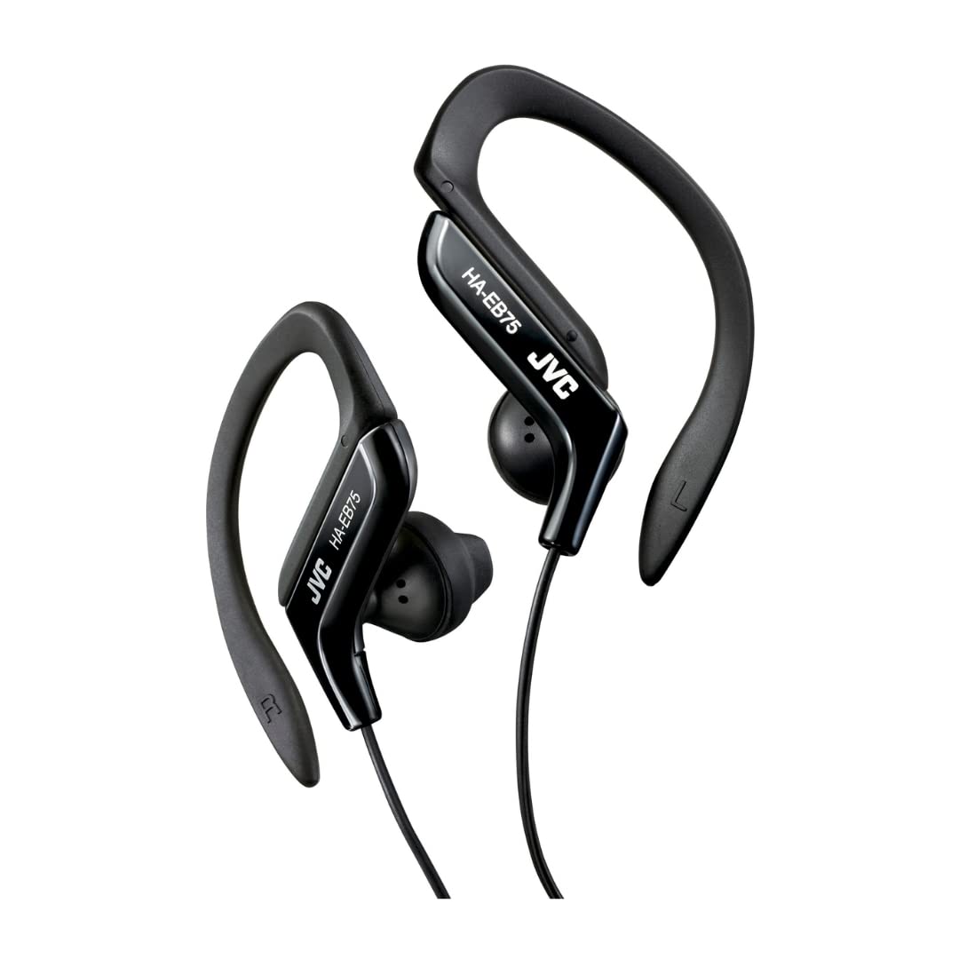 JVC HAEB75B Ear-Clip Earbuds (Black)
