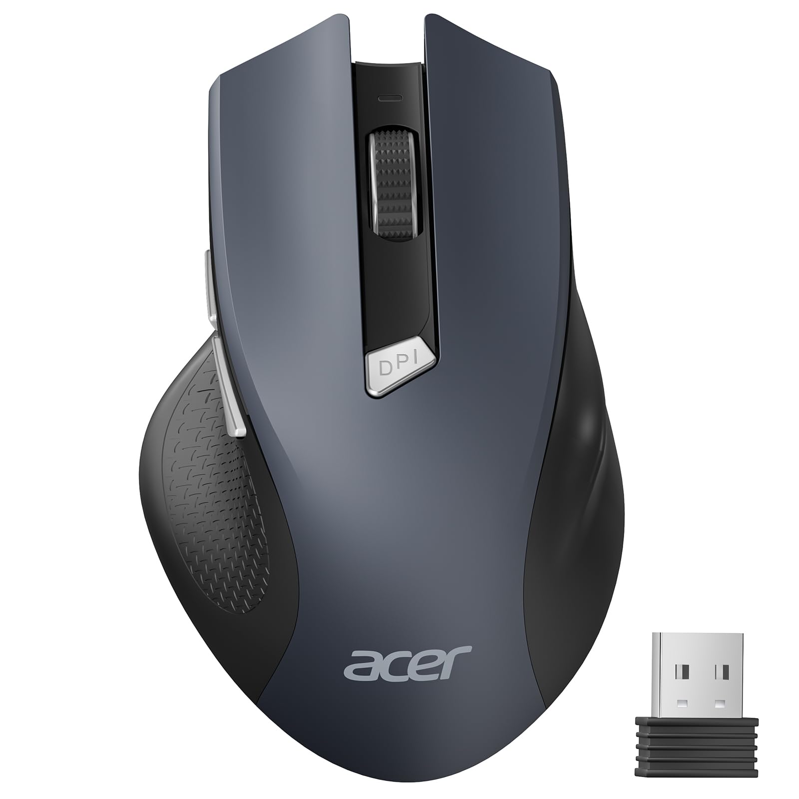 Acer Wireless Mouse for Laptop, 2.4GHz Computer Mouse 3 Adjustable 1600 DPI
