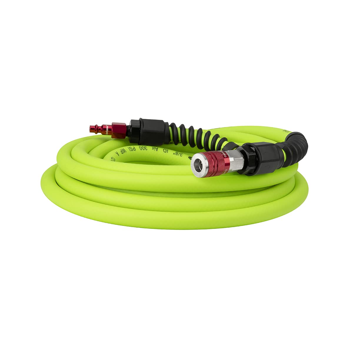 Flexzilla HFZP3825YW2D Pro Air Hose W/ Colorconnex Coupler Plug Type D