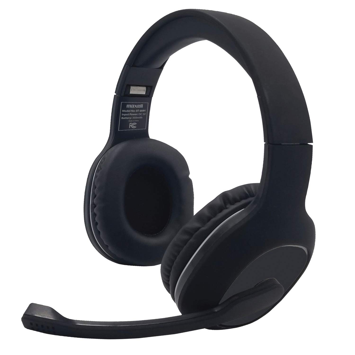 Maxell 199342 Bluetooth Headphones w/Boom Microphone
