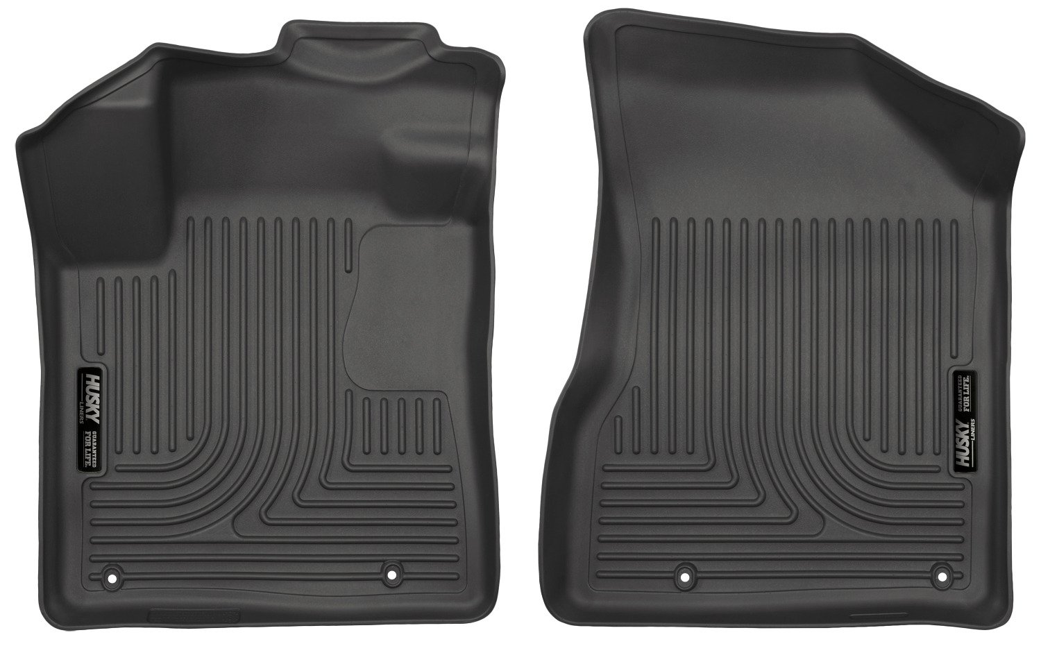 Husky 18611 Weatherbeater Front Floor Liners Black For 2015-2020 Nissan Murano