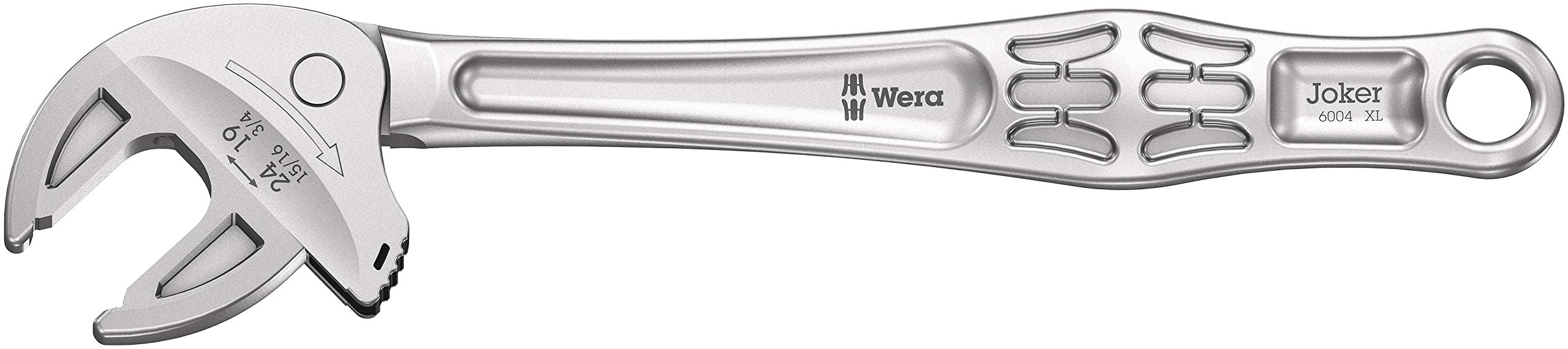 WERA Joker L Self-Setting Combination Wrench: 19 – 24mm, 3/4" - 15/16"