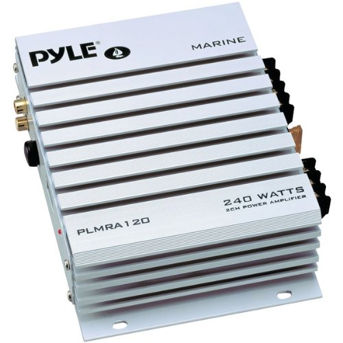 Pyle PLMRA120 2 Channel 240 Watt Marine Amplifier